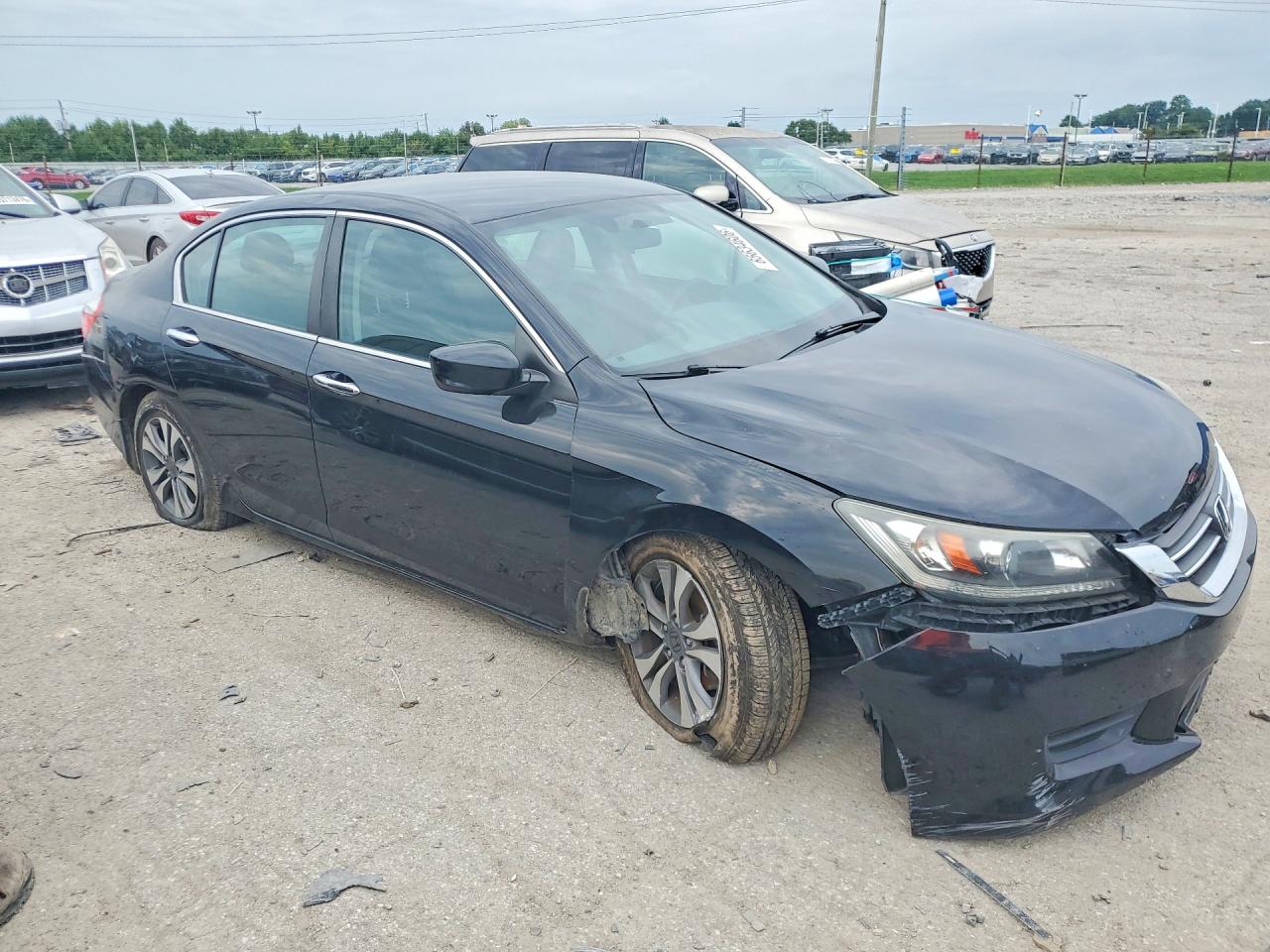 2015 Honda Accord Lx Black vin: 1HGCR2F36FA183005