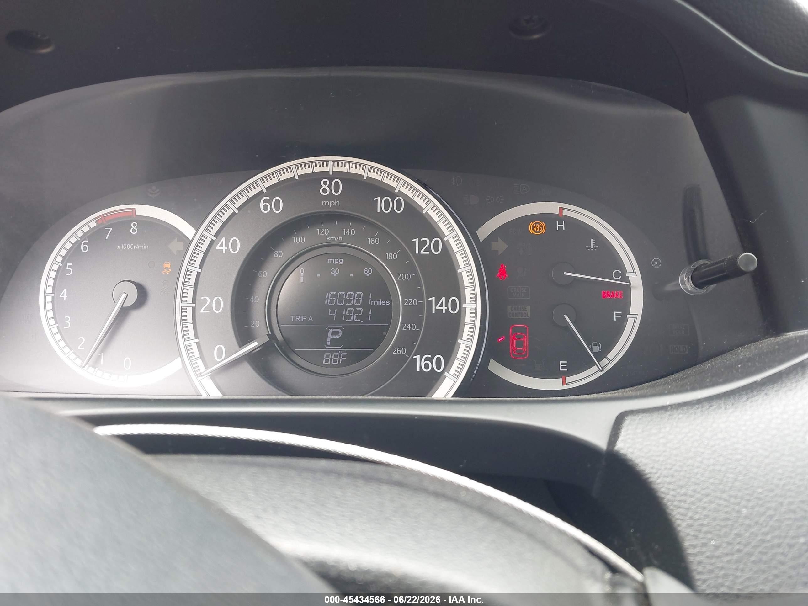 2015 Honda Accord Lx Серый vin: 1HGCR2F36FA186597