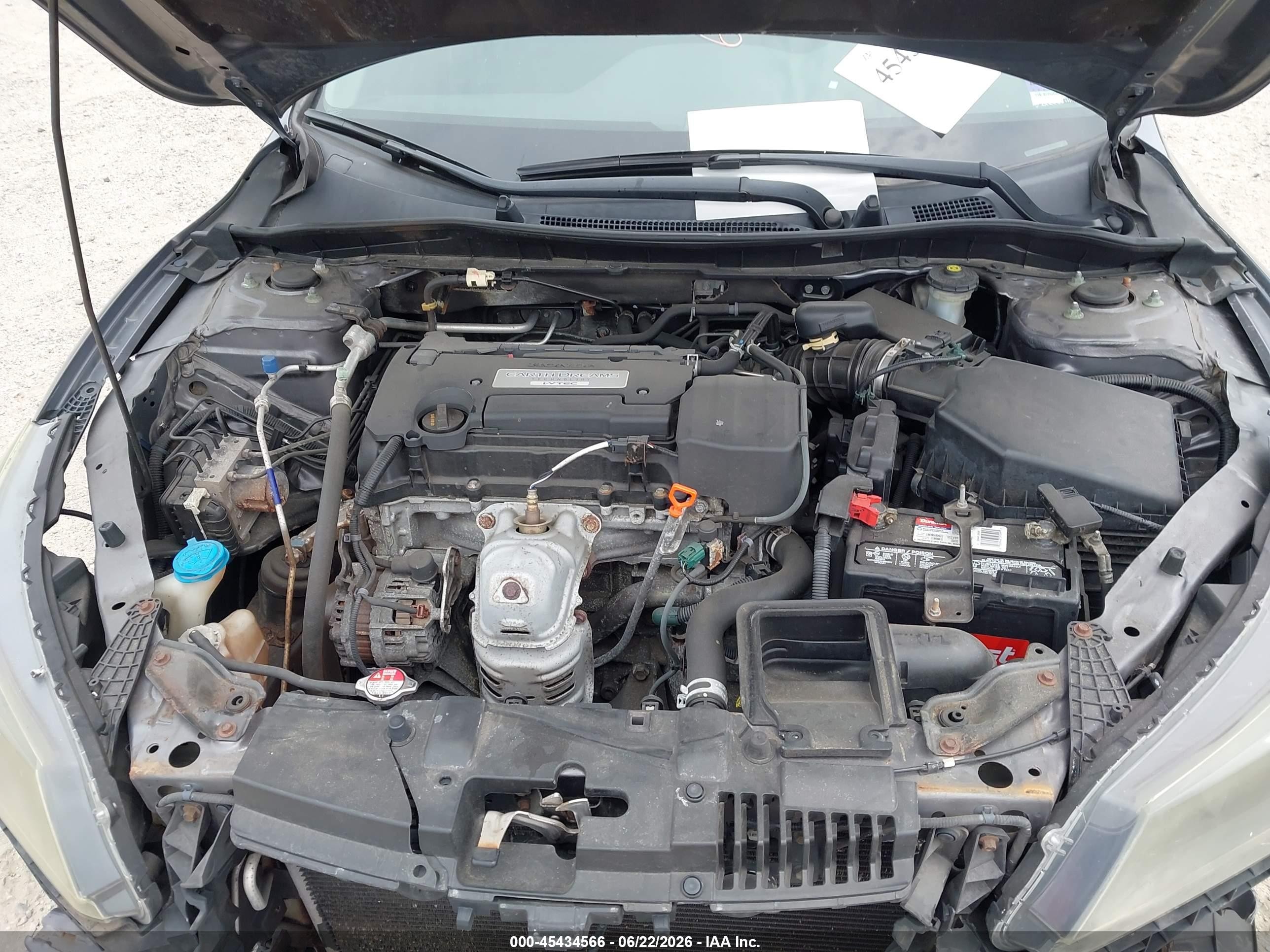 2015 Honda Accord Lx Серый vin: 1HGCR2F36FA186597
