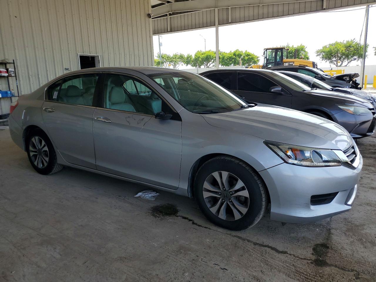 2015 Honda Accord Lx Silver vin: 1HGCR2F36FA200756