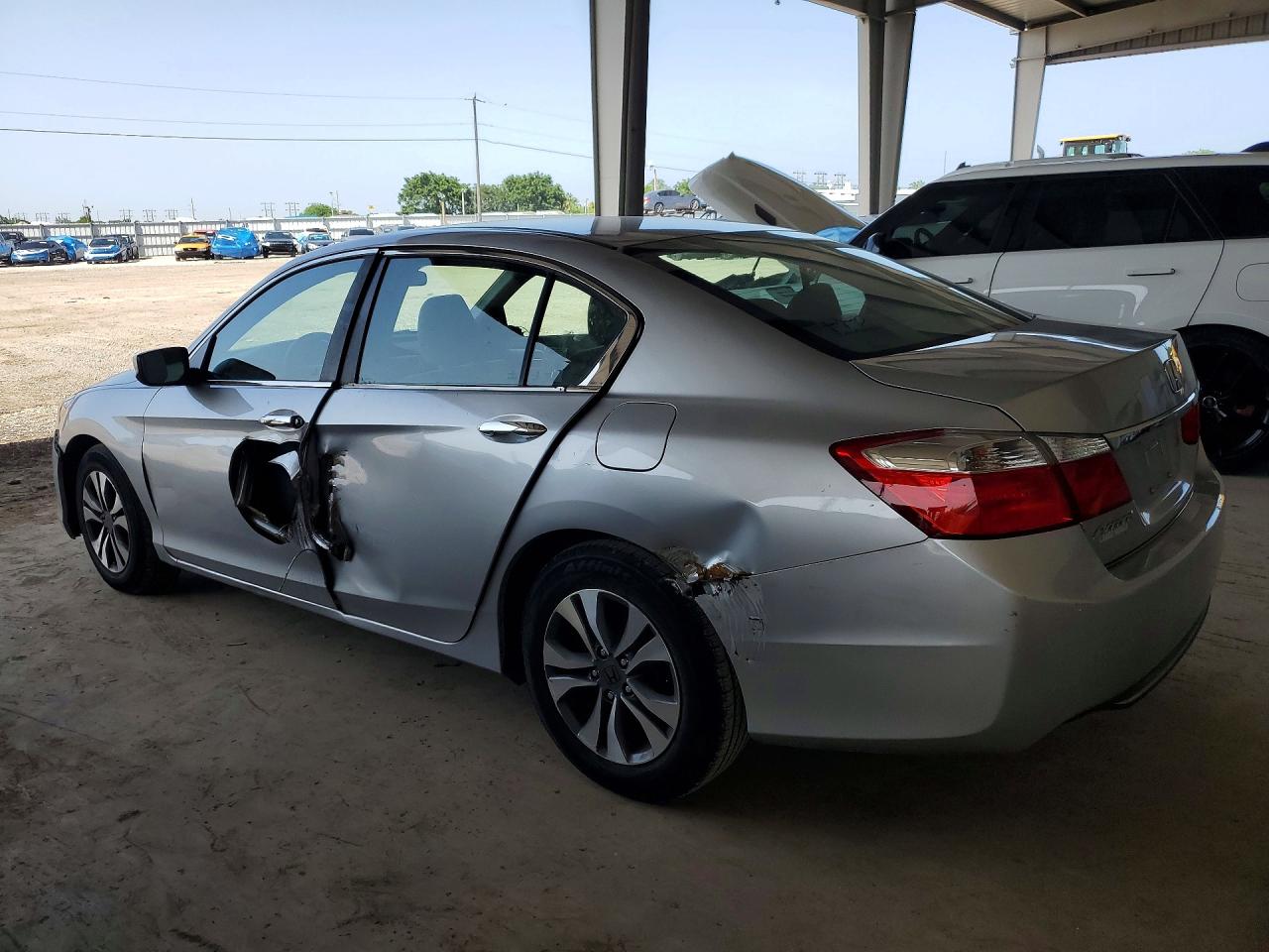 2015 Honda Accord Lx Silver vin: 1HGCR2F36FA200756