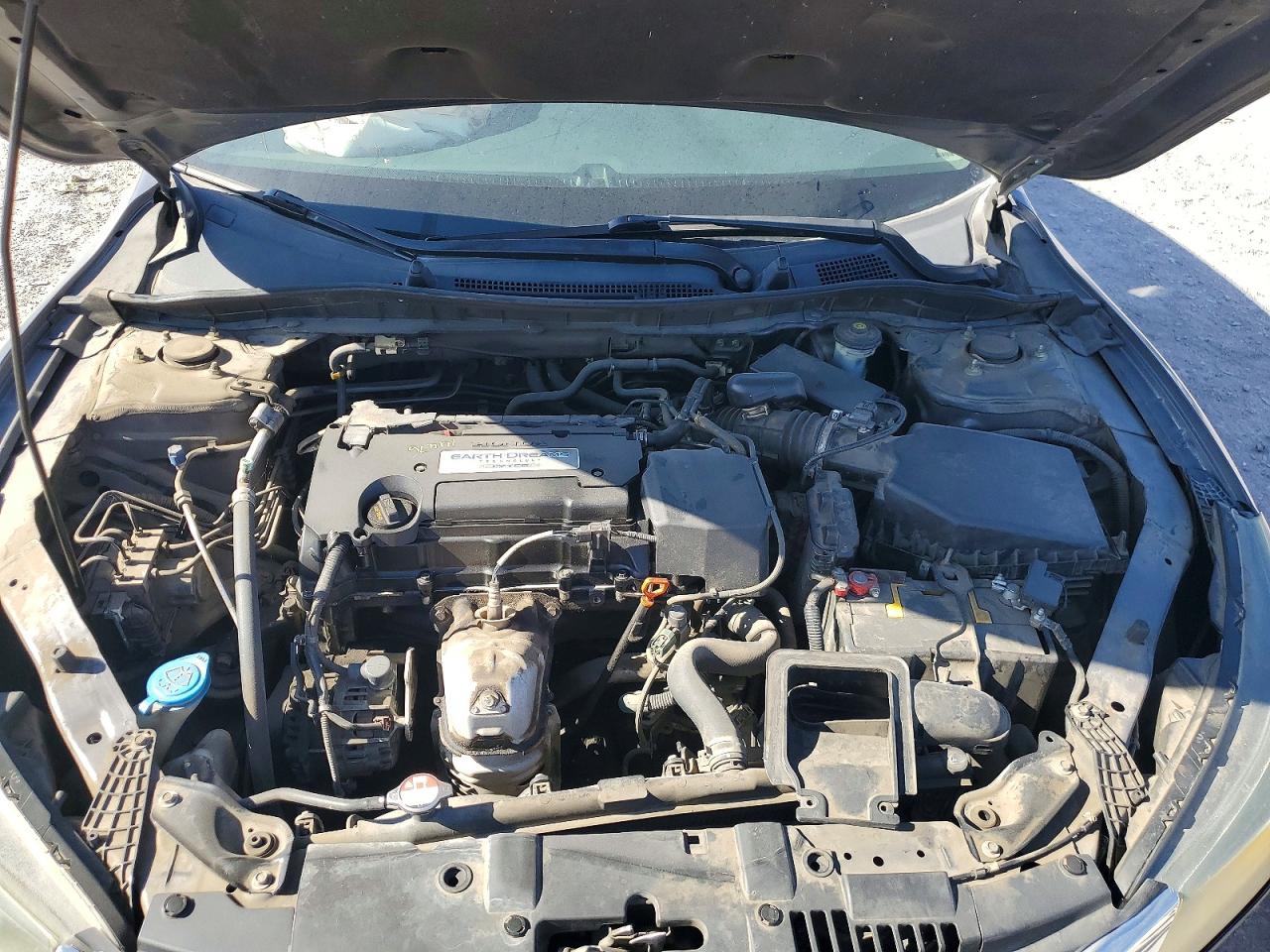 2015 Honda Accord Lx Gray vin: 1HGCR2F36FA208503