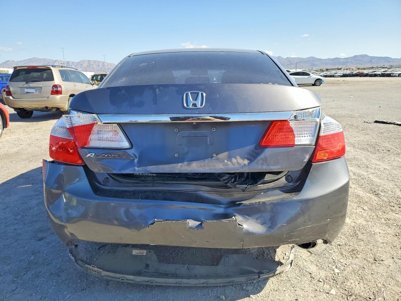 2015 Honda Accord Lx Gray vin: 1HGCR2F36FA208503