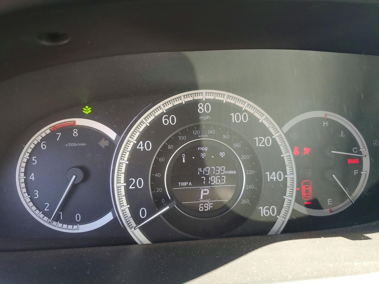 2015 Honda Accord Lx Gray vin: 1HGCR2F36FA208503