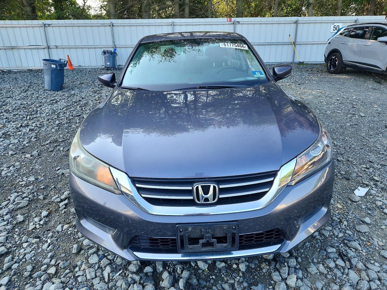 2015 Honda Accord Lx Gray vin: 1HGCR2F36FA211322