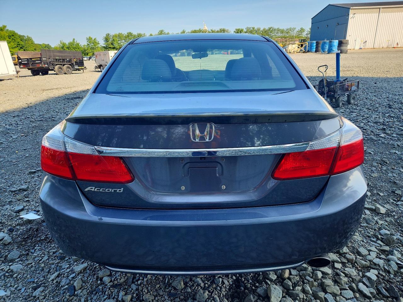 2015 Honda Accord Lx Gray vin: 1HGCR2F36FA211322