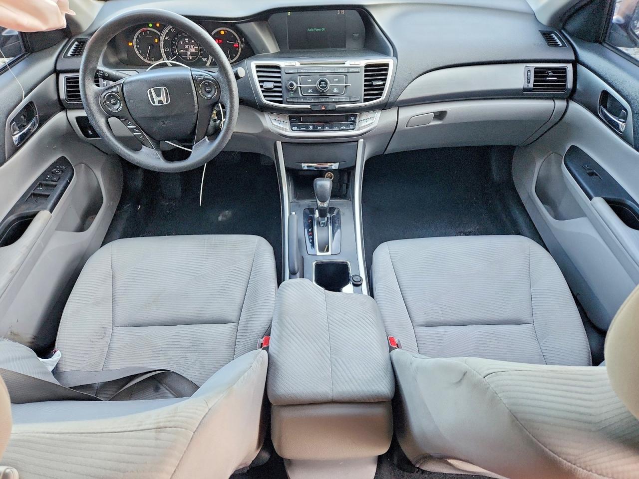 2015 Honda Accord Lx Gray vin: 1HGCR2F36FA211322