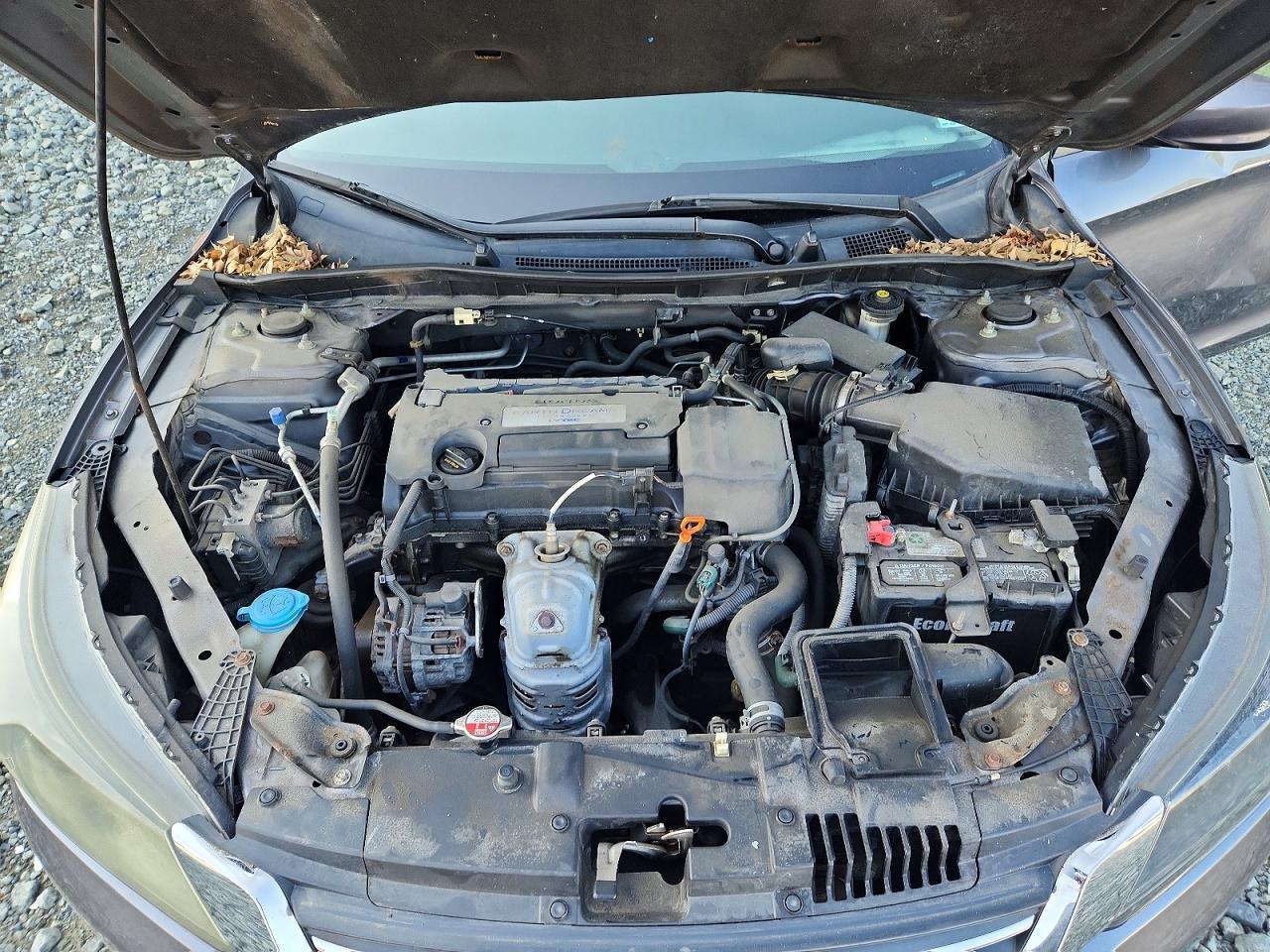 2015 Honda Accord Lx Gray vin: 1HGCR2F36FA211322