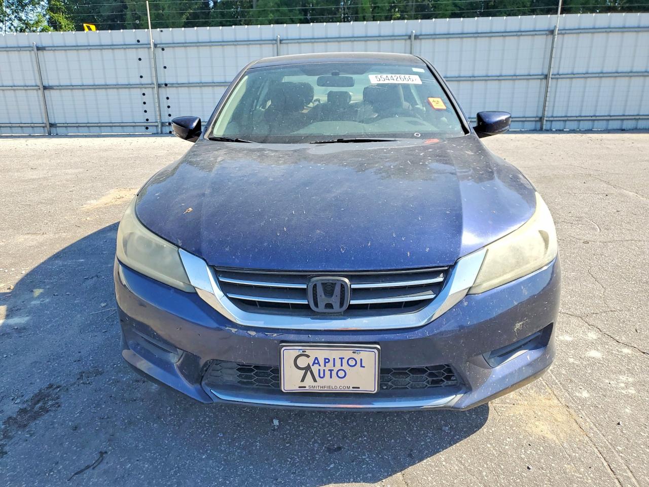 2015 Honda Accord Lx Blue vin: 1HGCR2F36FA219405