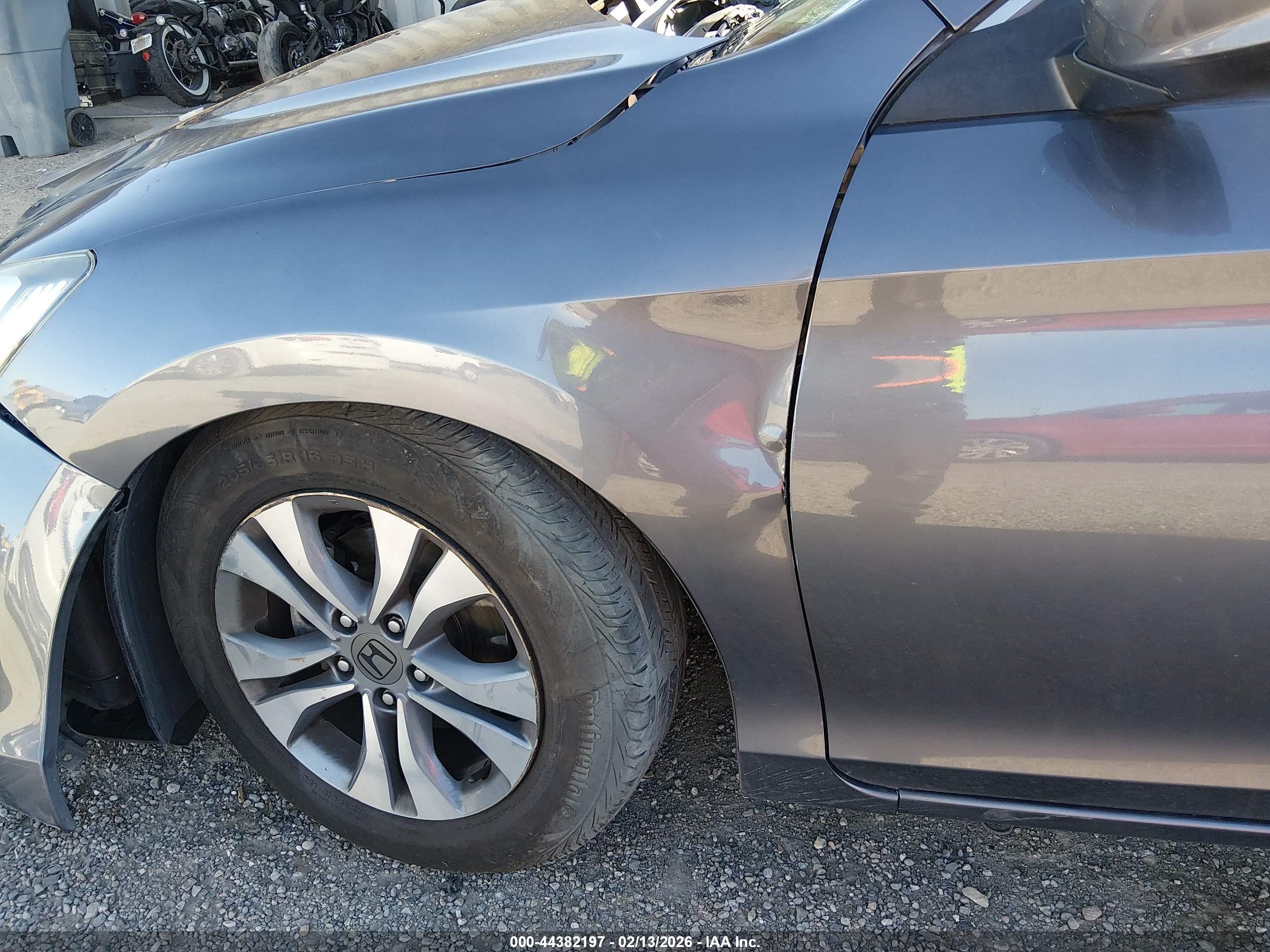 2015 Honda Accord Lx Gray vin: 1HGCR2F36FA228847