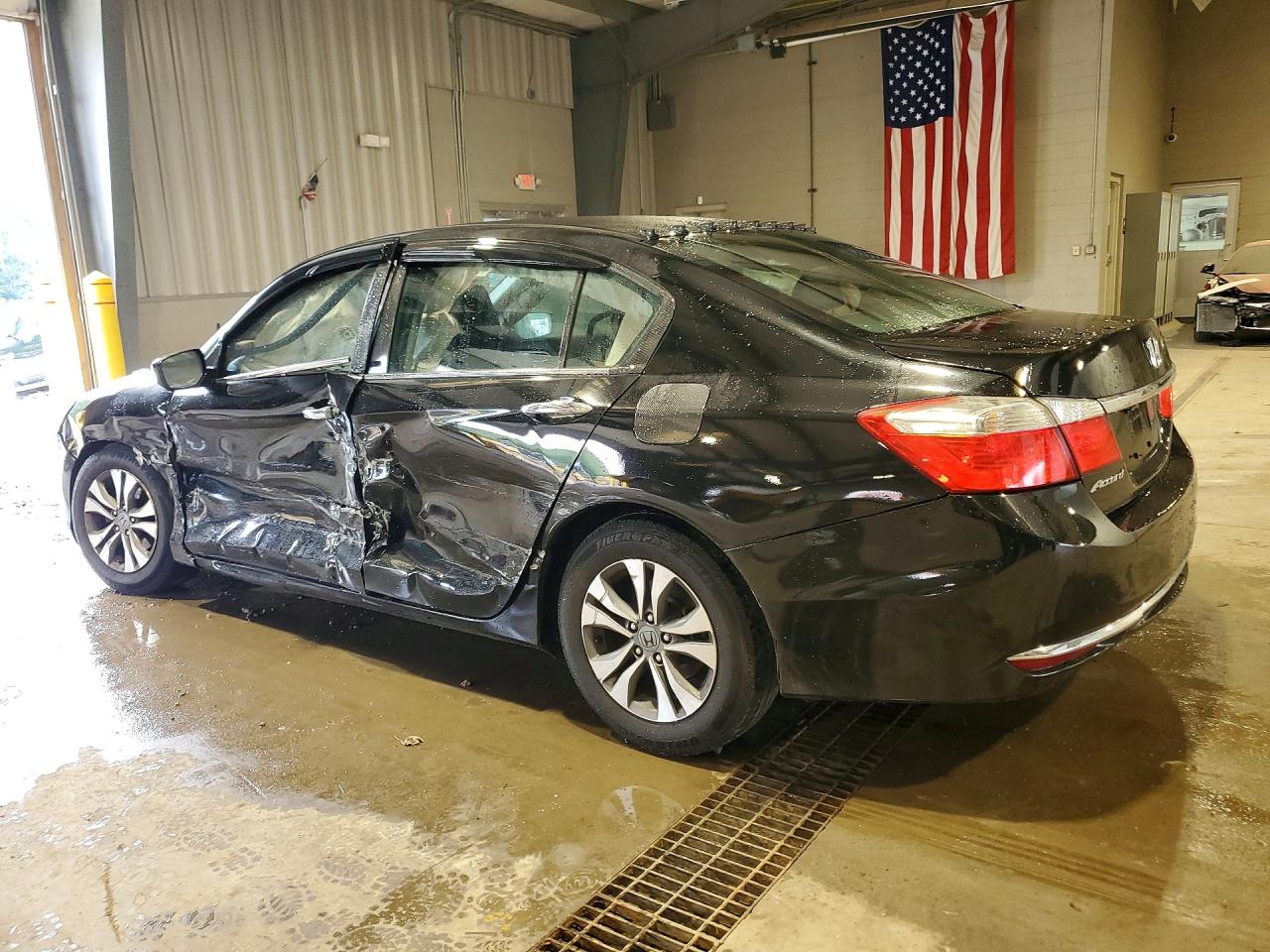 2015 Honda Accord Lx Черный vin: 1HGCR2F36FA256227