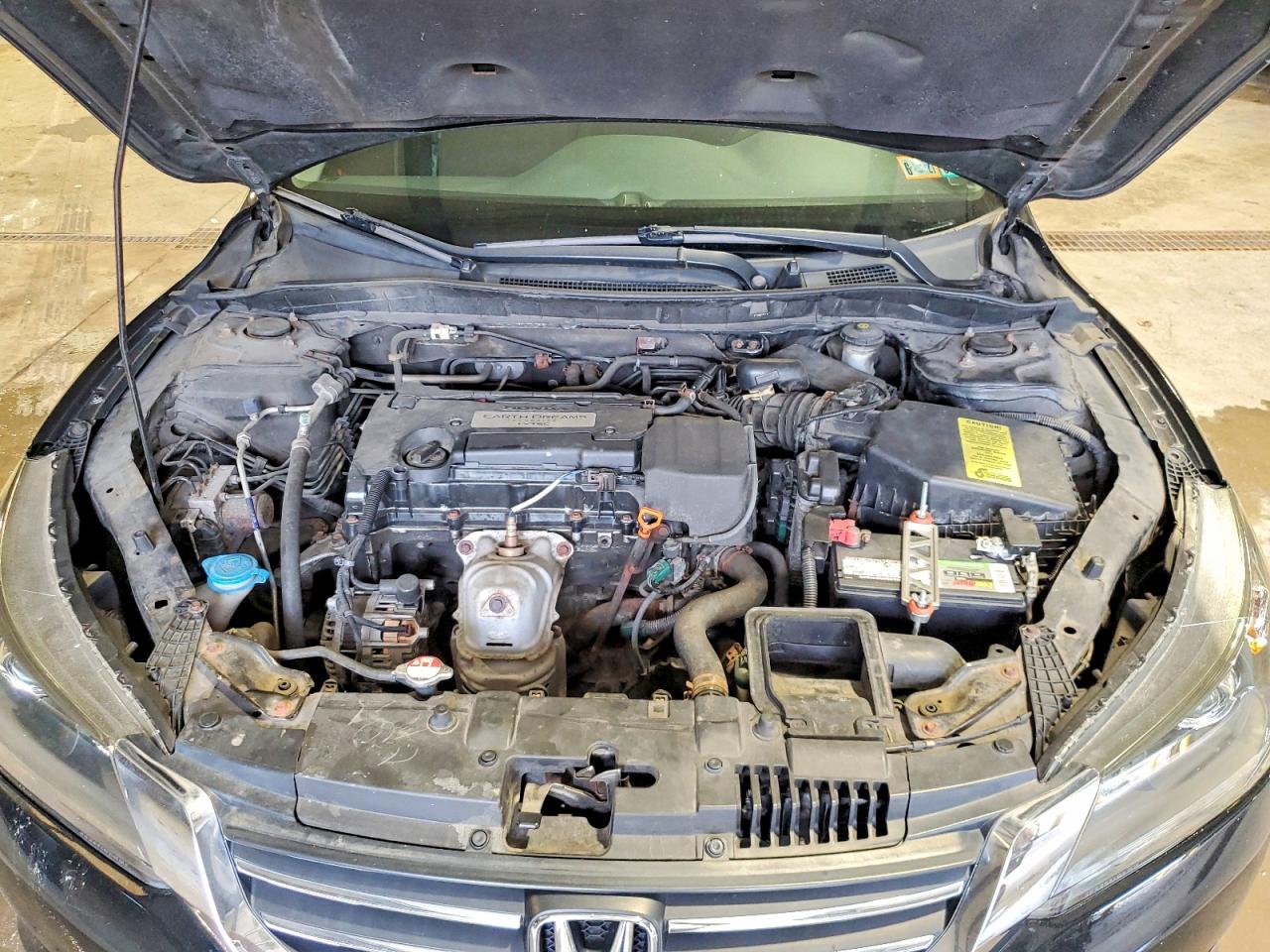 2015 Honda Accord Lx Черный vin: 1HGCR2F36FA256227