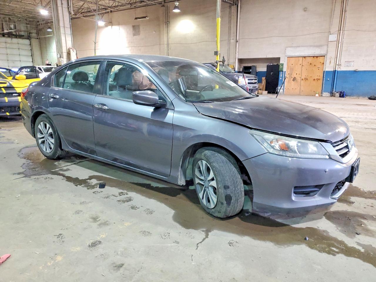 2015 Honda Accord Lx Silver vin: 1HGCR2F36FA265820