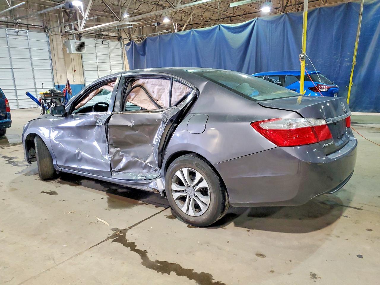 2015 Honda Accord Lx Silver vin: 1HGCR2F36FA265820