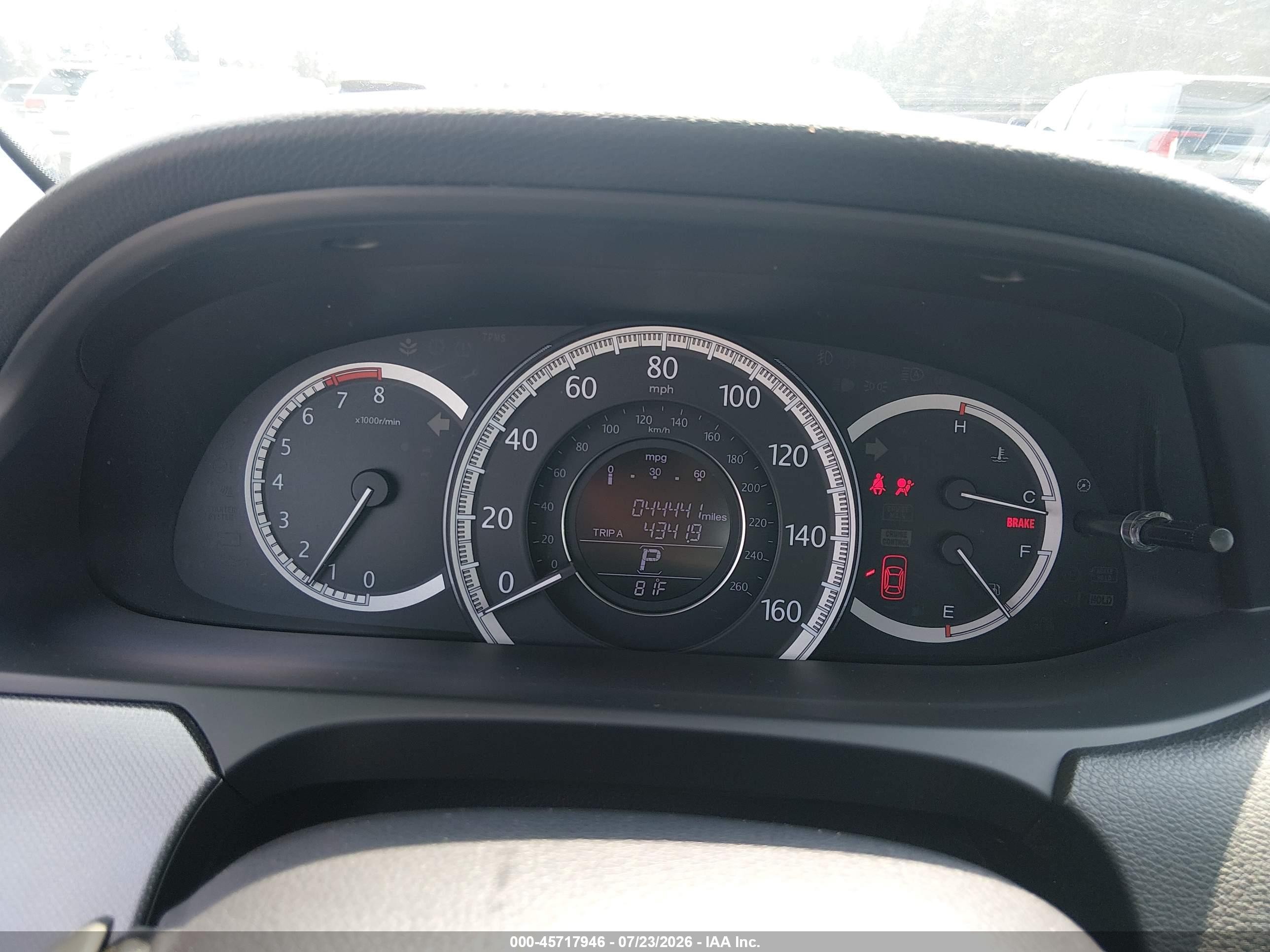 2015 Honda Accord Lx Blue vin: 1HGCR2F36FA272363
