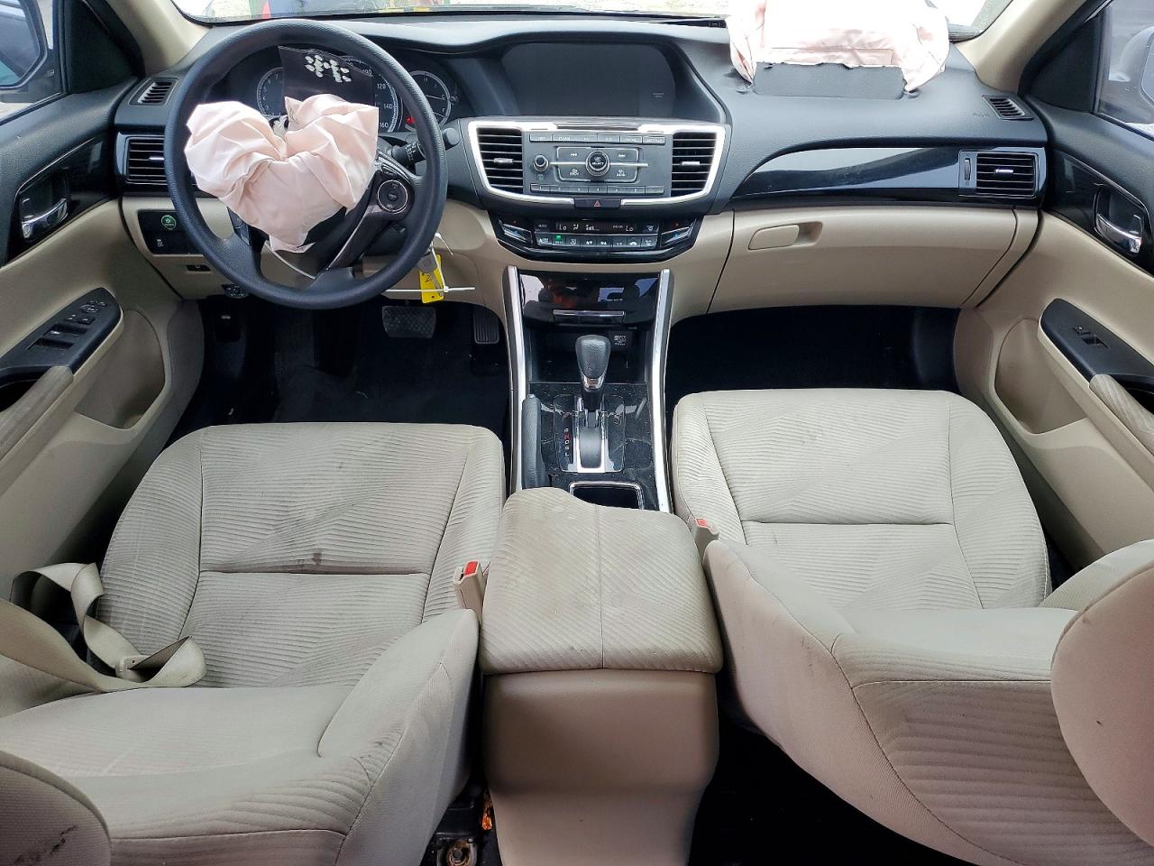 2017 Honda Accord Lx White vin: 1HGCR2F36HA223358