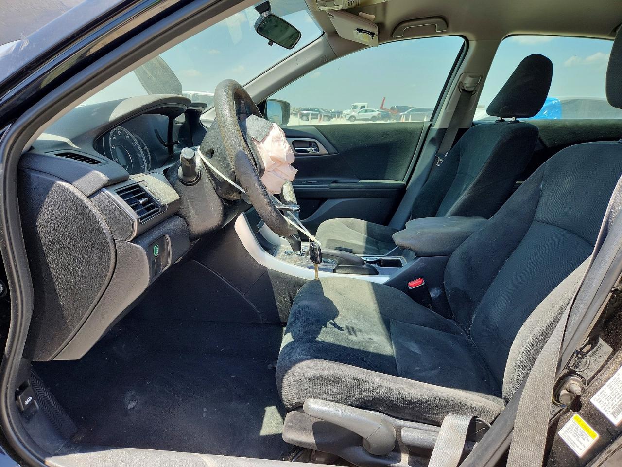 2013 Honda Accord Lx Black vin: 1HGCR2F37DA000191
