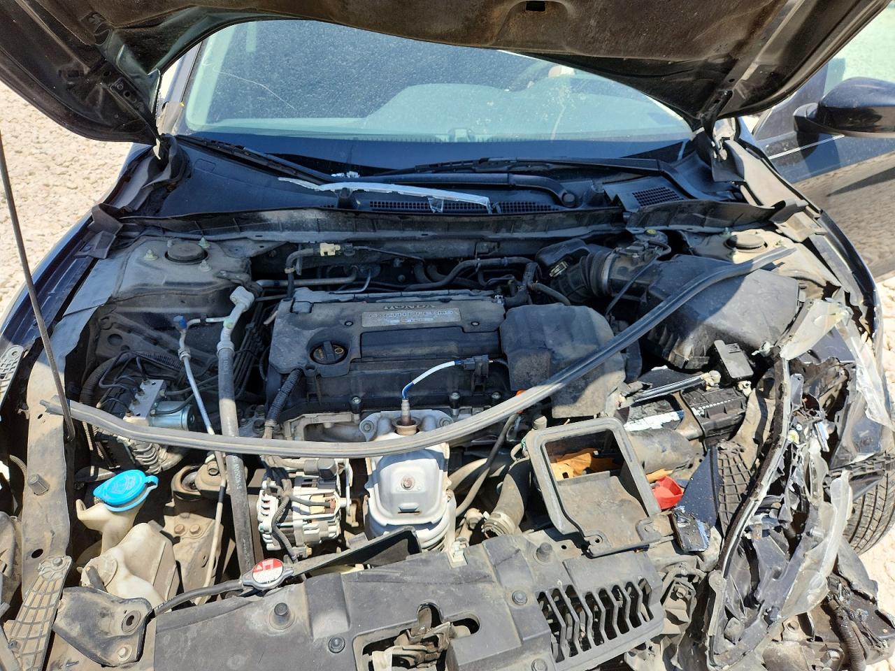 2013 Honda Accord Lx Black vin: 1HGCR2F37DA000191