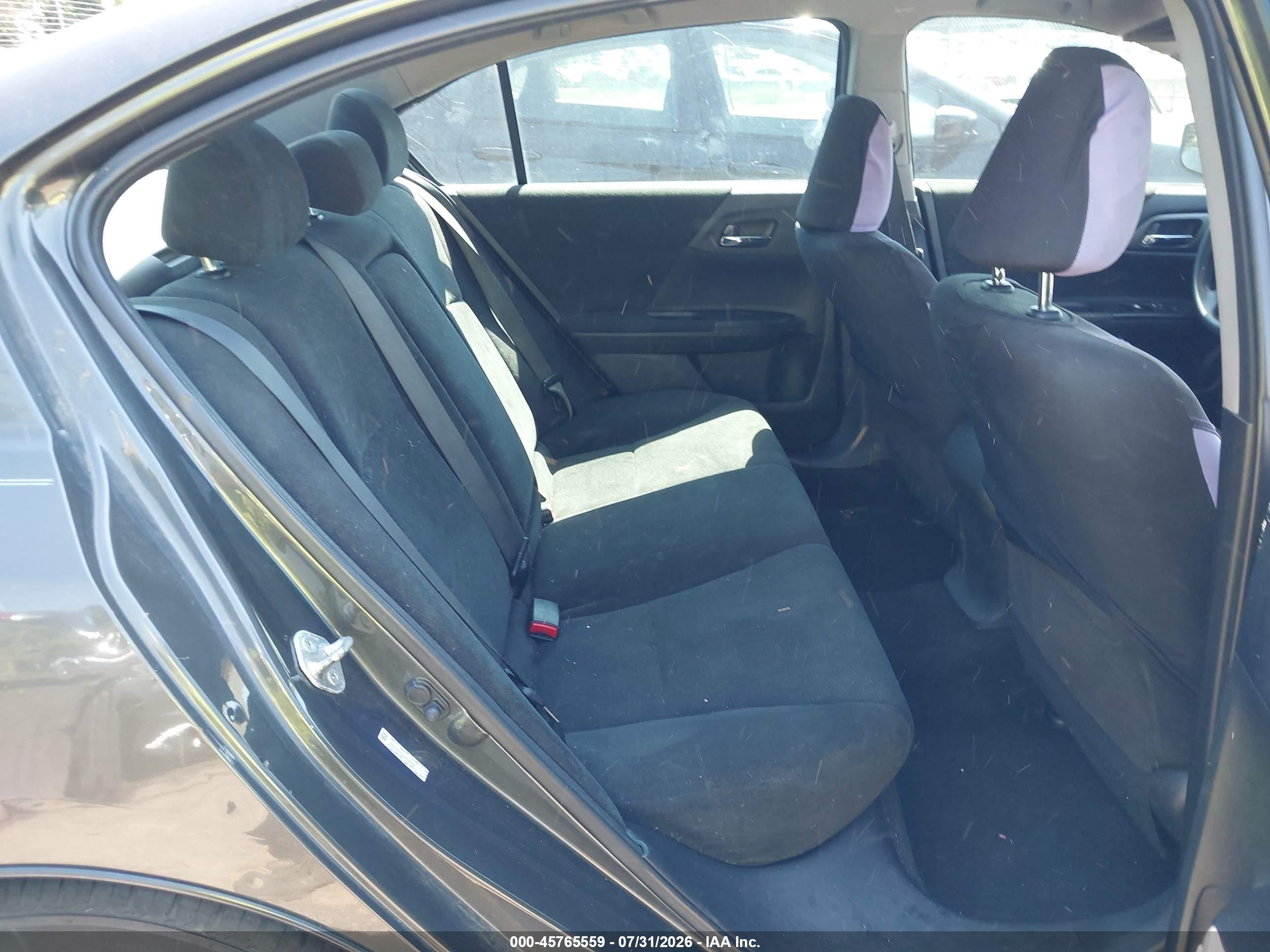 2013 Honda Accord Lx Gray vin: 1HGCR2F37DA008176