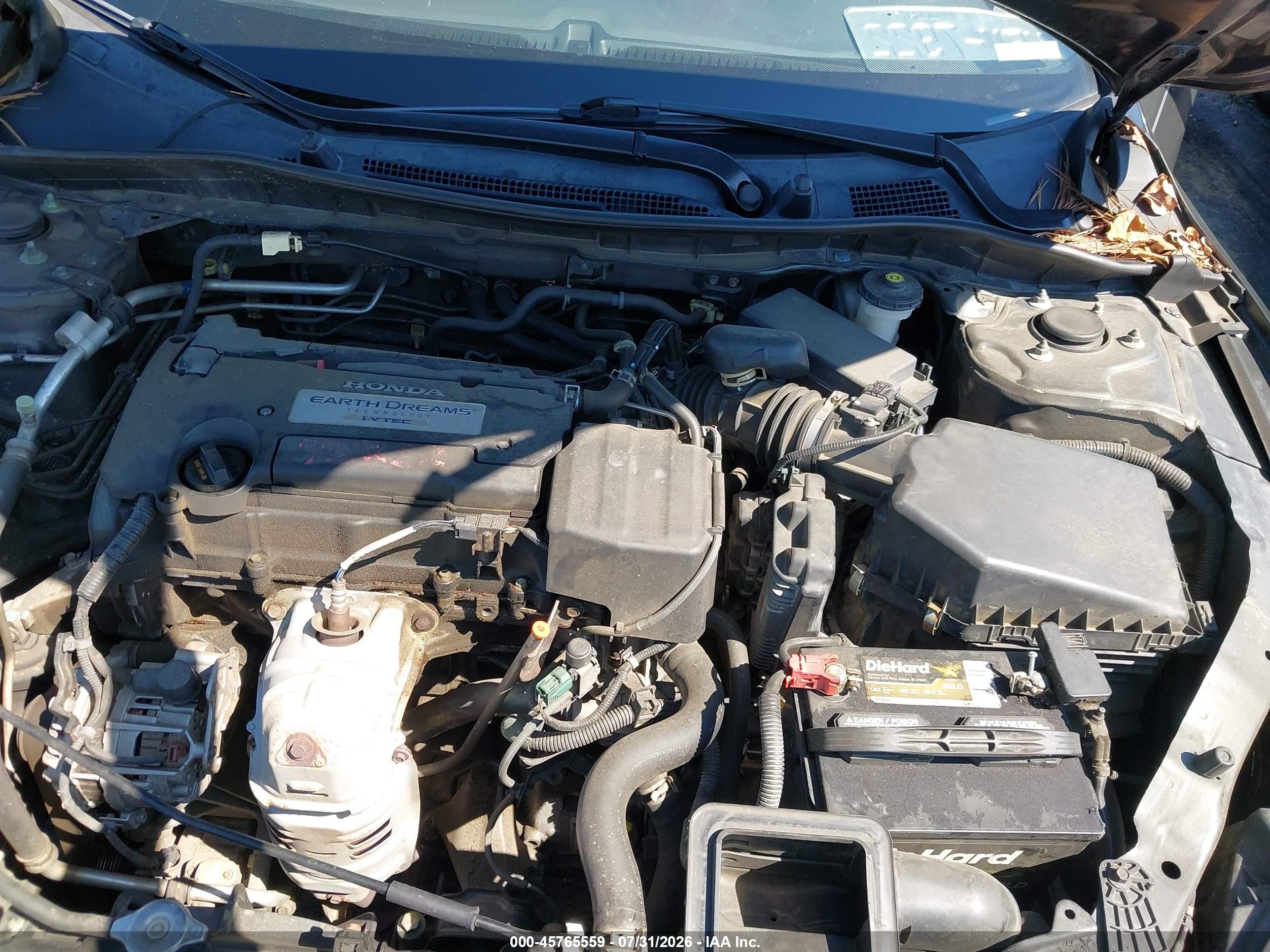 2013 Honda Accord Lx Gray vin: 1HGCR2F37DA008176