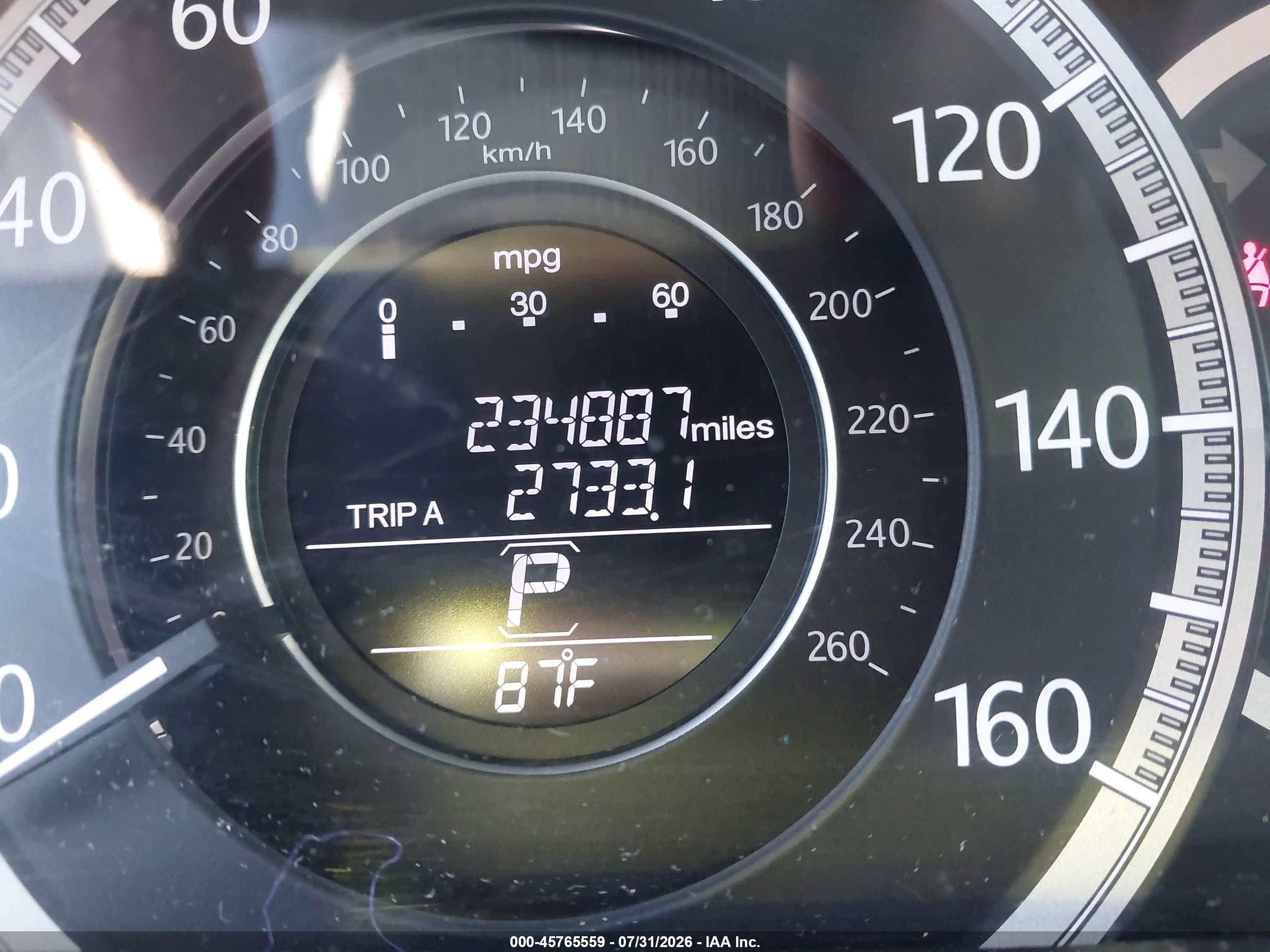 2013 Honda Accord Lx Gray vin: 1HGCR2F37DA008176
