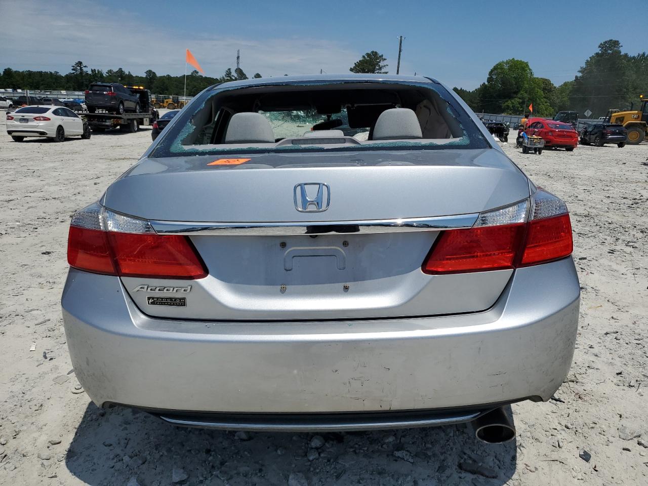 2013 Honda Accord Lx Серебряный vin: 1HGCR2F37DA032459
