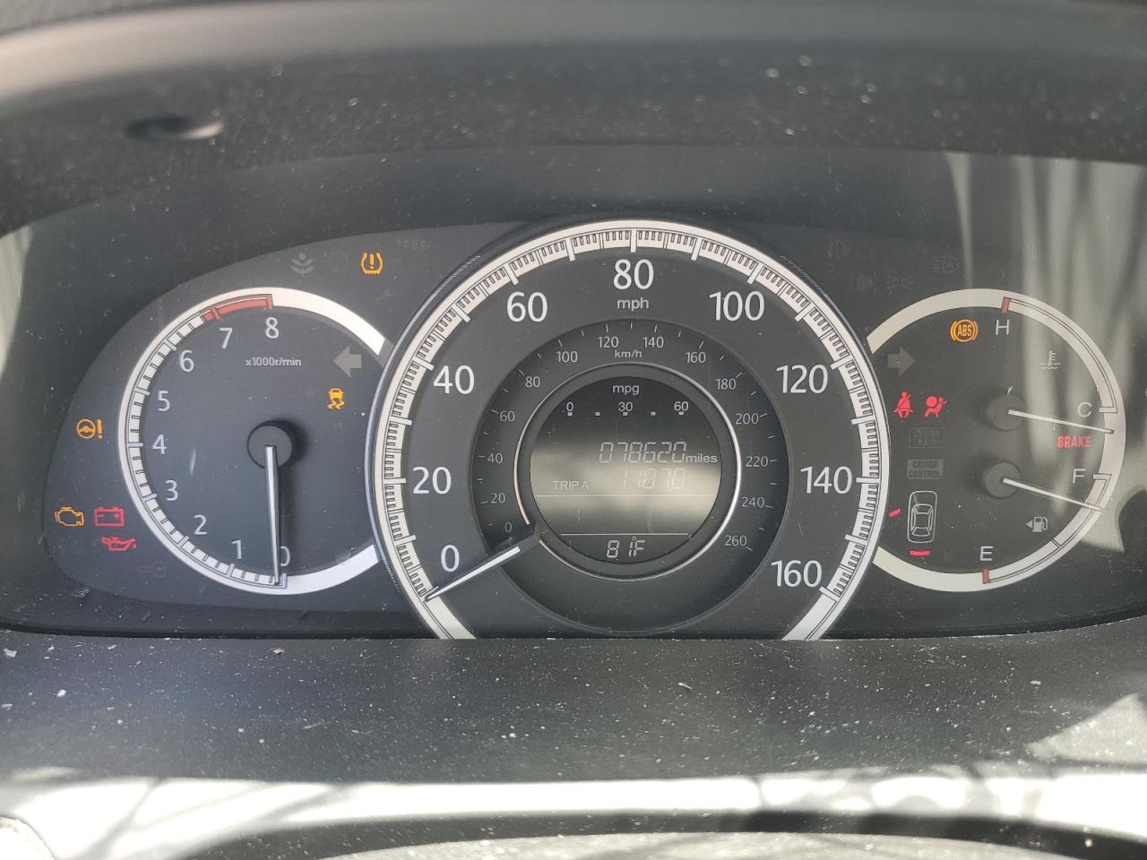 2013 Honda Accord Lx Серебряный vin: 1HGCR2F37DA032459