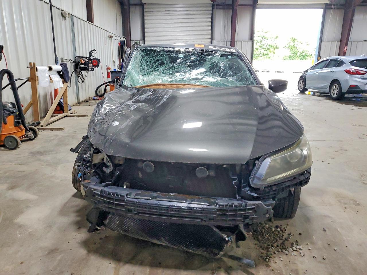 2013 Honda Accord Lx Charcoal vin: 1HGCR2F37DA042828