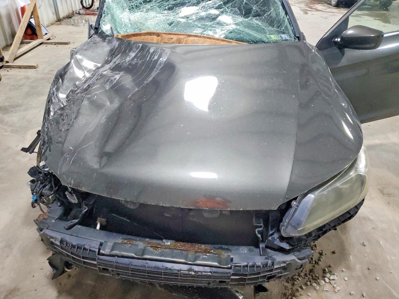 2013 Honda Accord Lx Charcoal vin: 1HGCR2F37DA042828