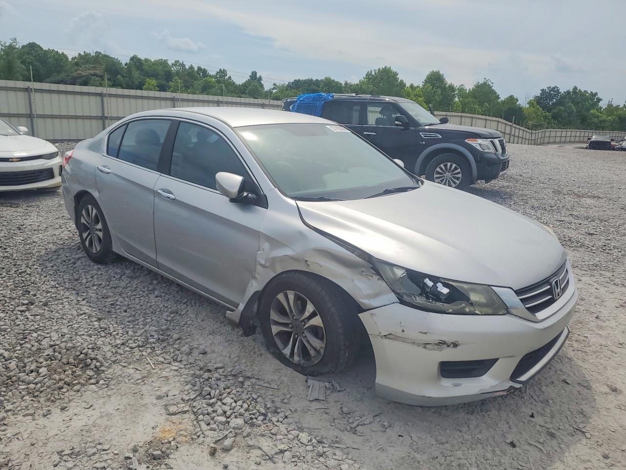 2013 Hond Accord Silver vin: 1HGCR2F37DA053537