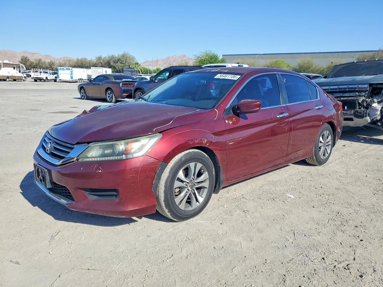 2020 Honda Accord Lx Красный vin: 1HGCR2F37DA057457