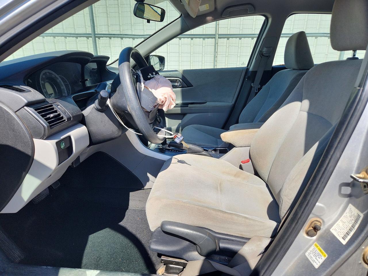 2013 Honda Accord Lx Silver vin: 1HGCR2F37DA072590