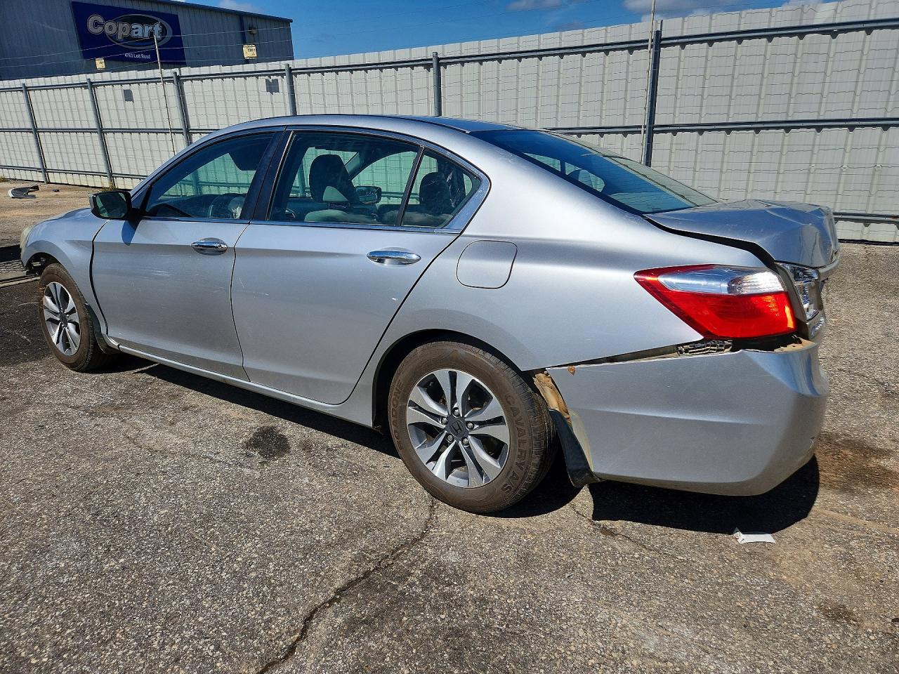 2013 Honda Accord Lx Silver vin: 1HGCR2F37DA072590