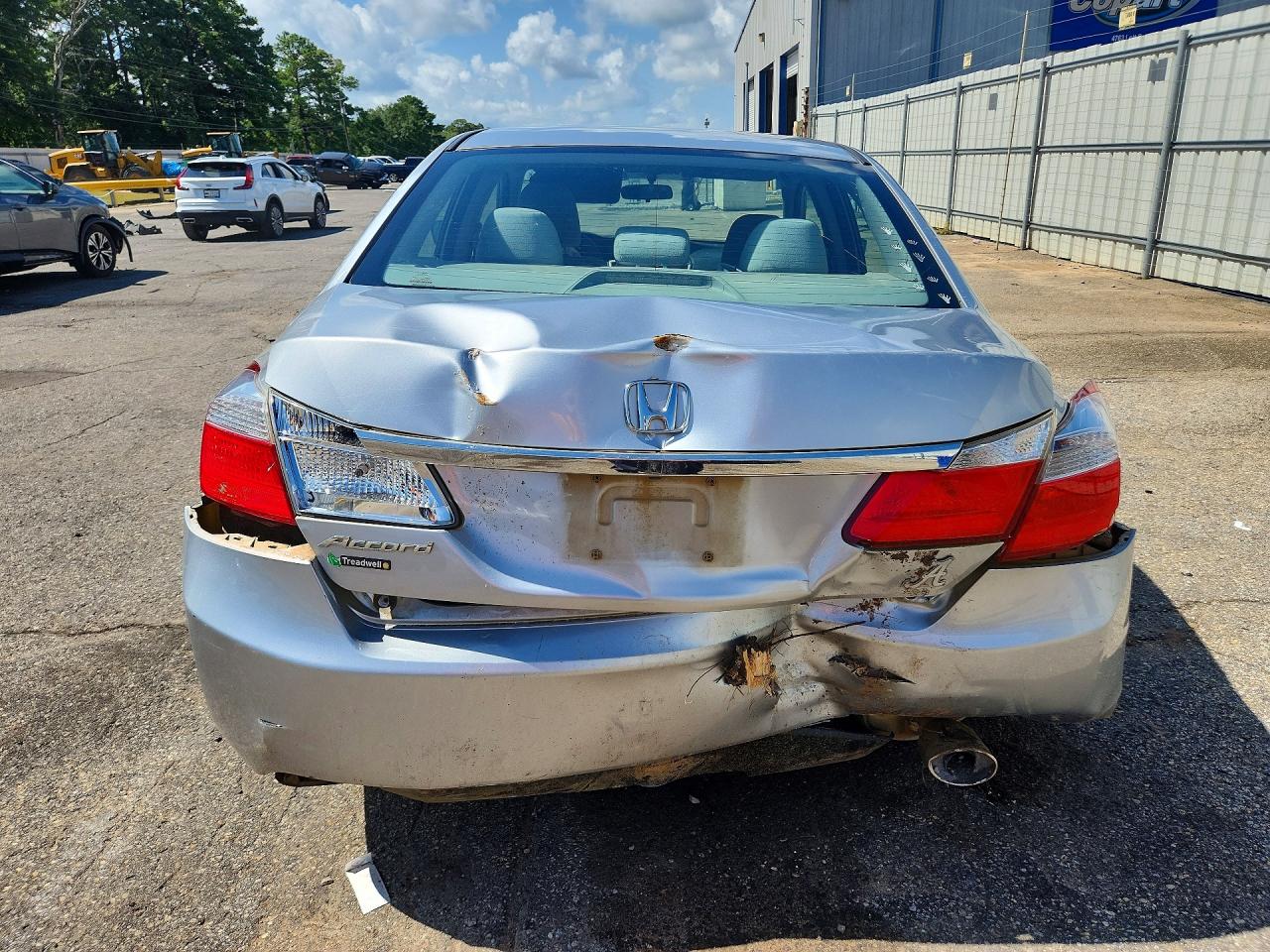 2013 Honda Accord Lx Silver vin: 1HGCR2F37DA072590