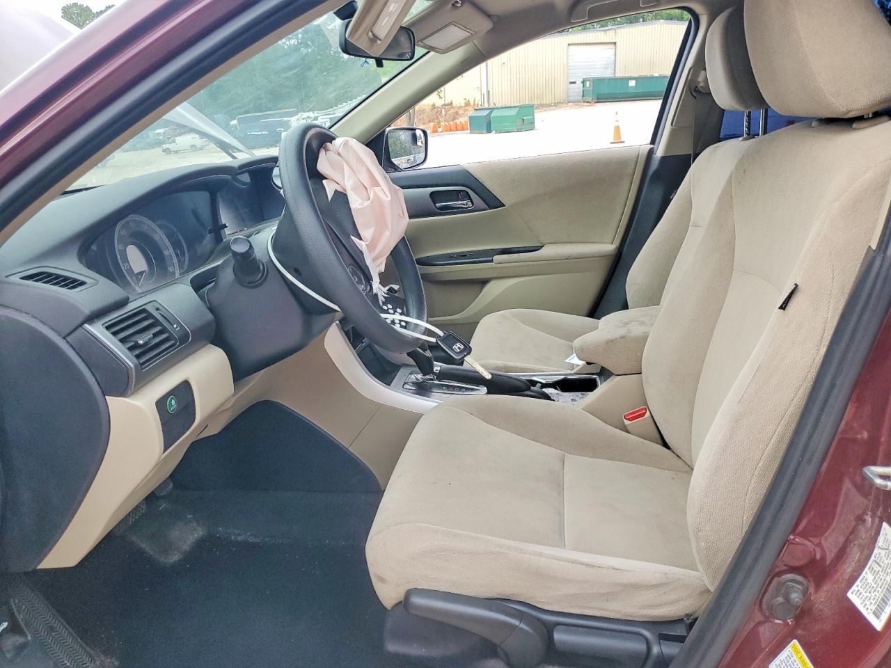 2013 Honda Accord Lx Burgundy vin: 1HGCR2F37DA082083