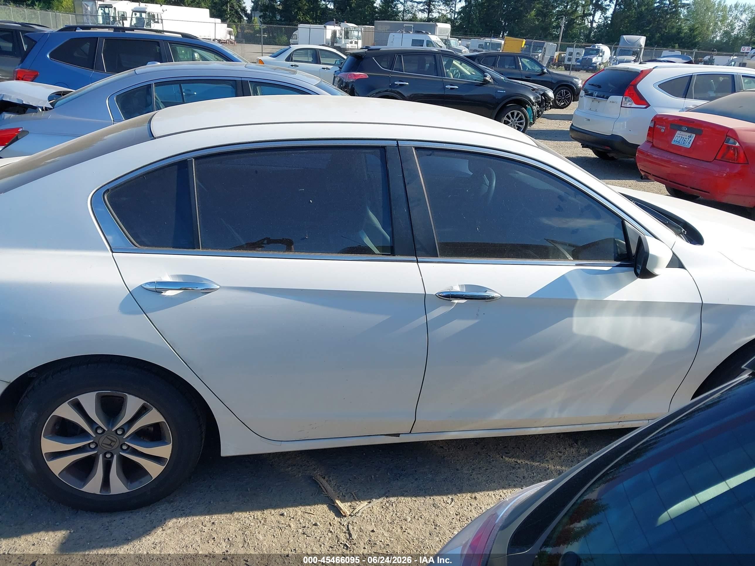 2013 Honda Accord Lx Белый vin: 1HGCR2F37DA088188