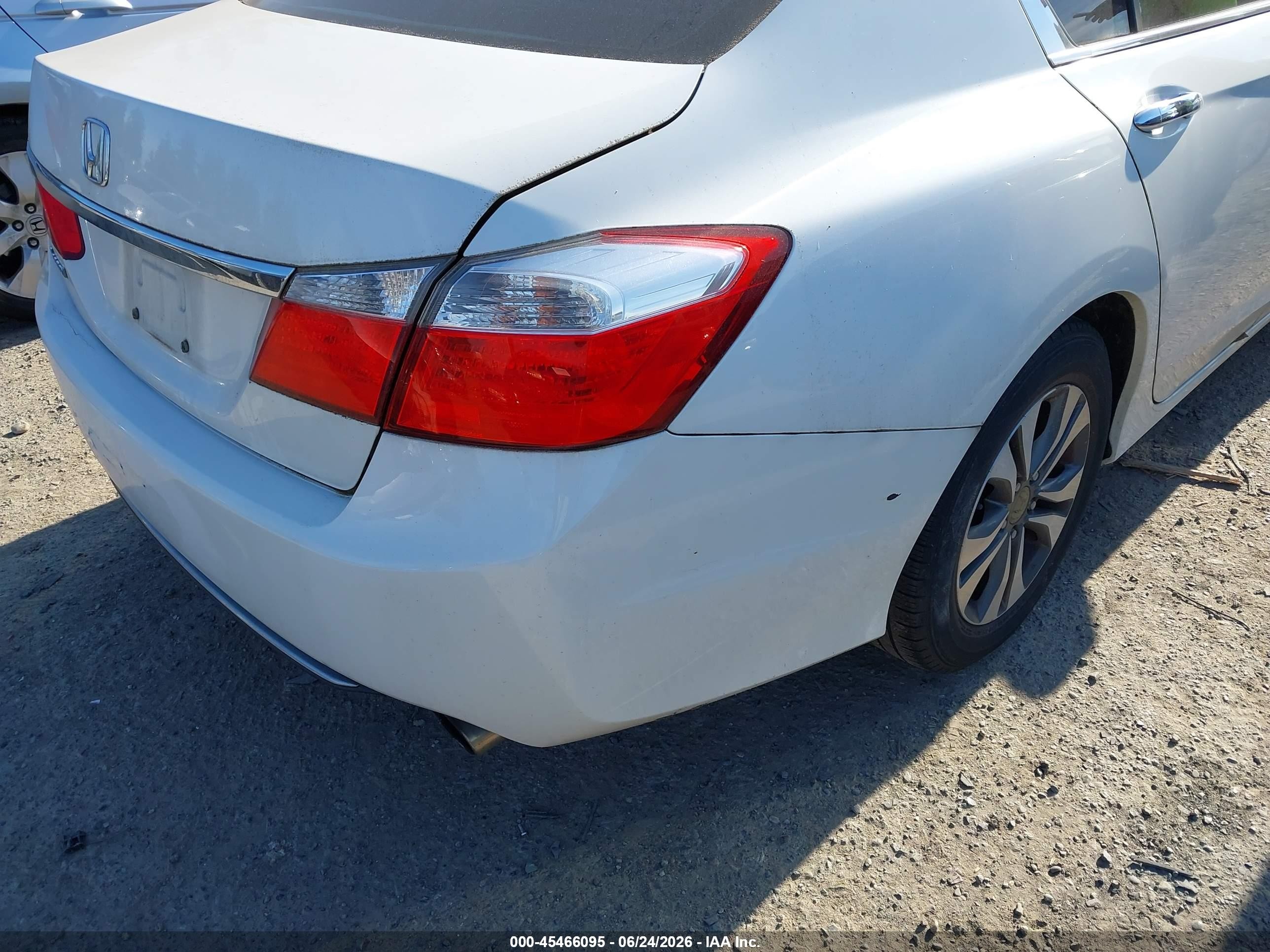 2013 Honda Accord Lx Белый vin: 1HGCR2F37DA088188