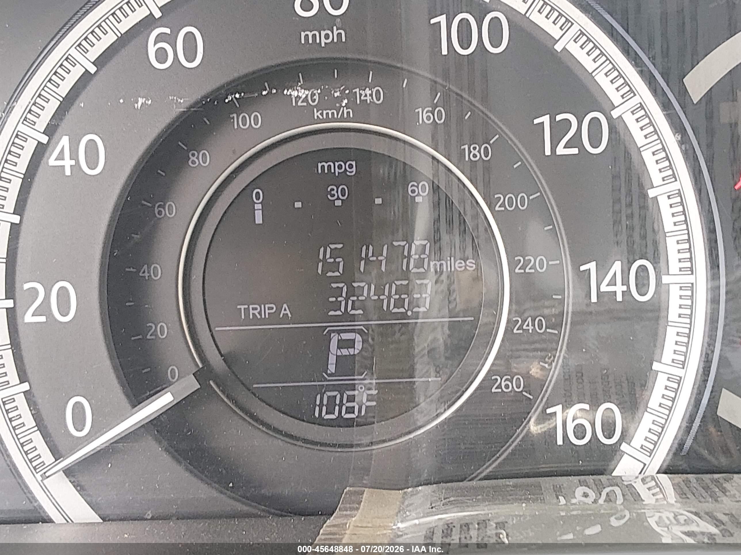 2013 Honda Accord Lx Синий vin: 1HGCR2F37DA118841