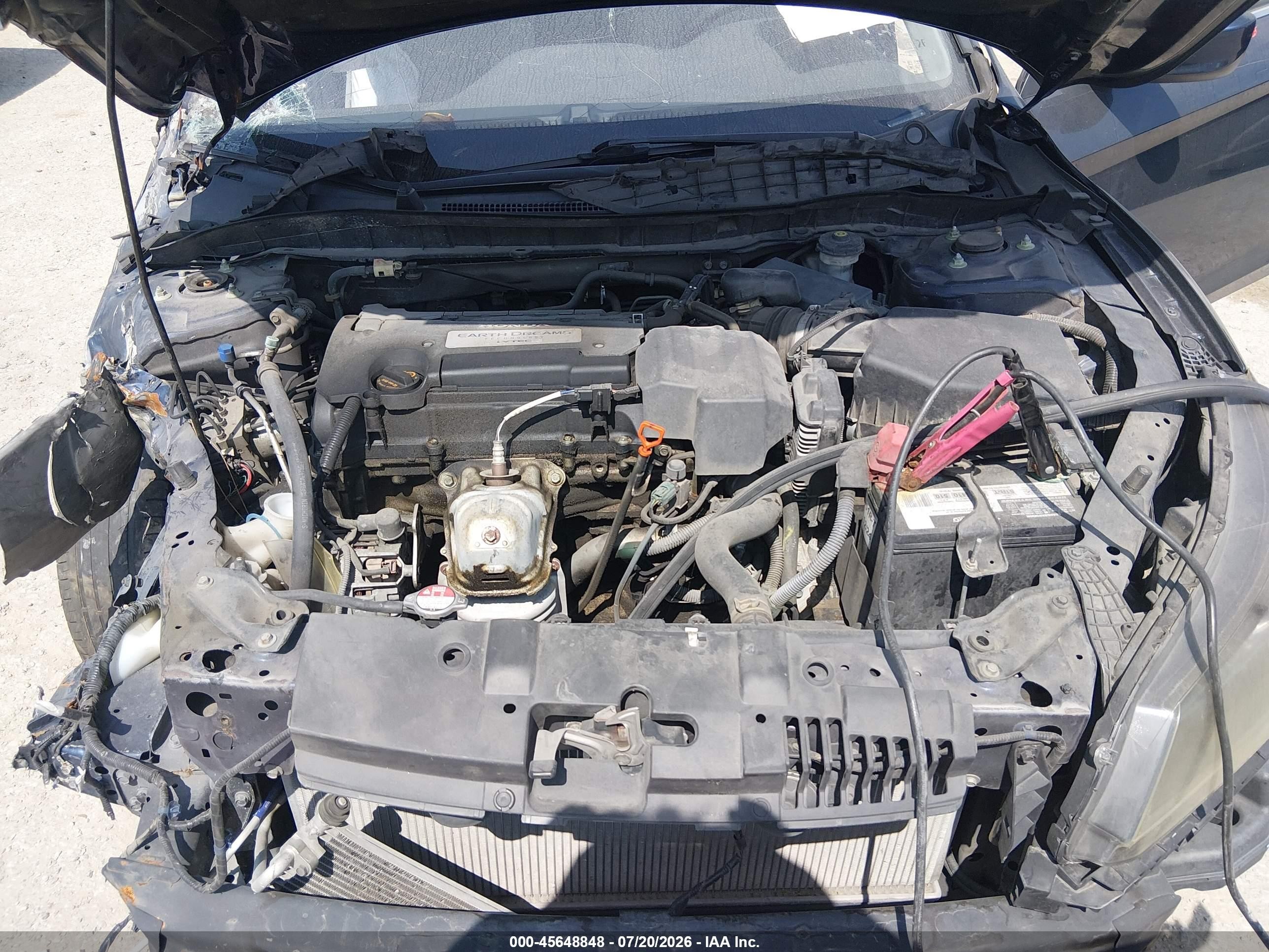 2013 Honda Accord Lx Синий vin: 1HGCR2F37DA118841