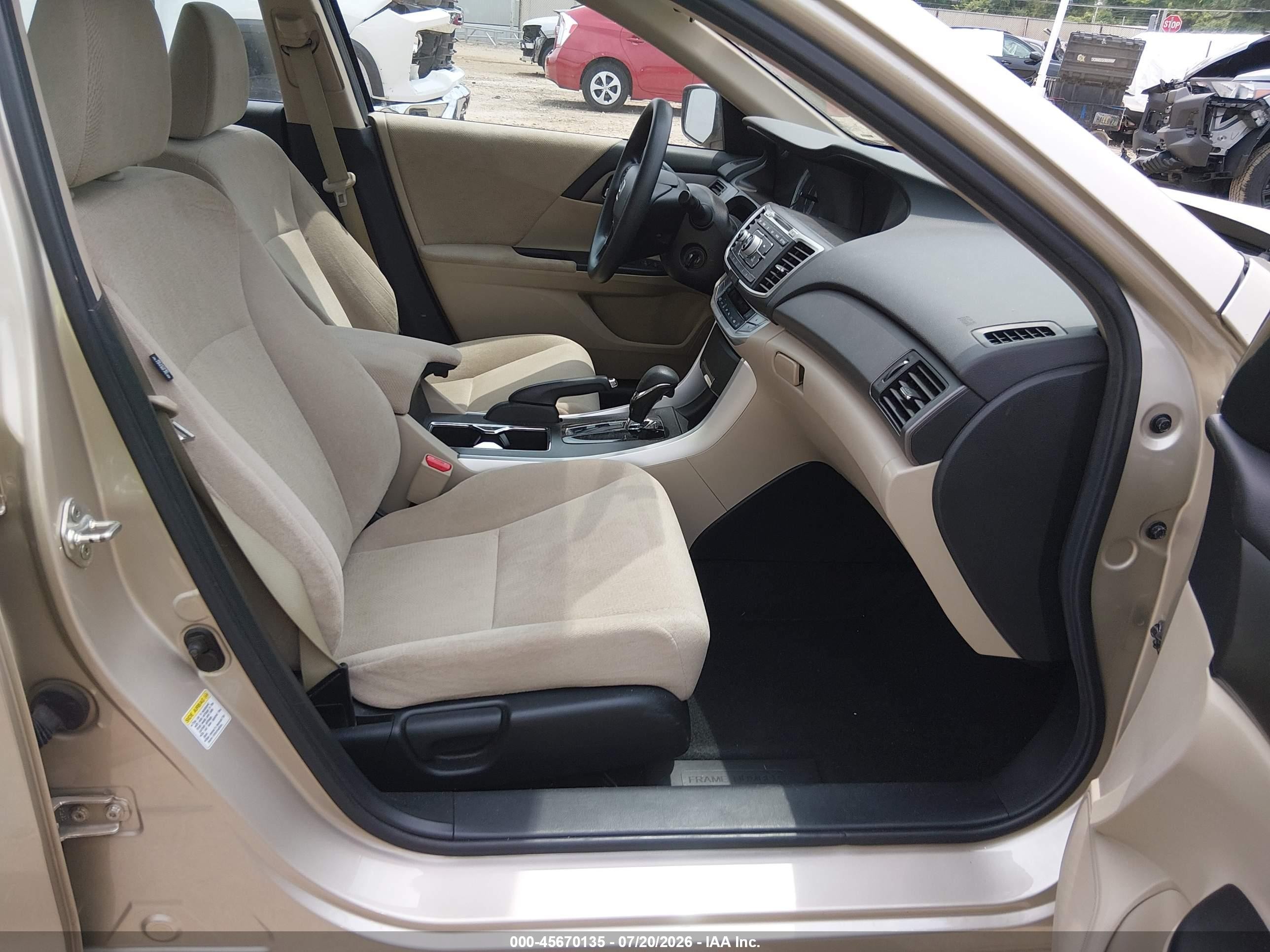 2013 Honda Accord Lx Gold vin: 1HGCR2F37DA132447
