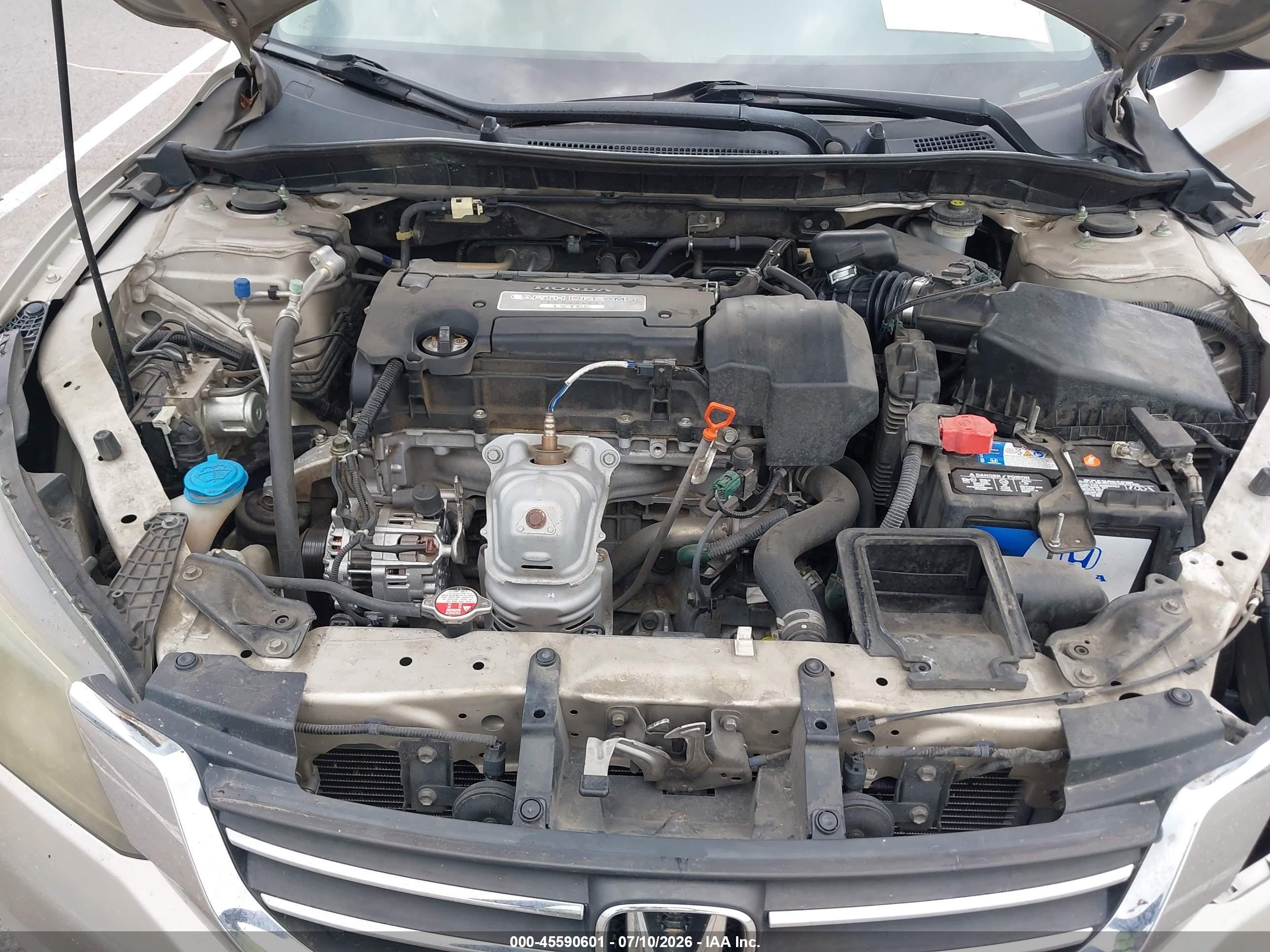2013 Honda Accord Lx Tan vin: 1HGCR2F37DA146865