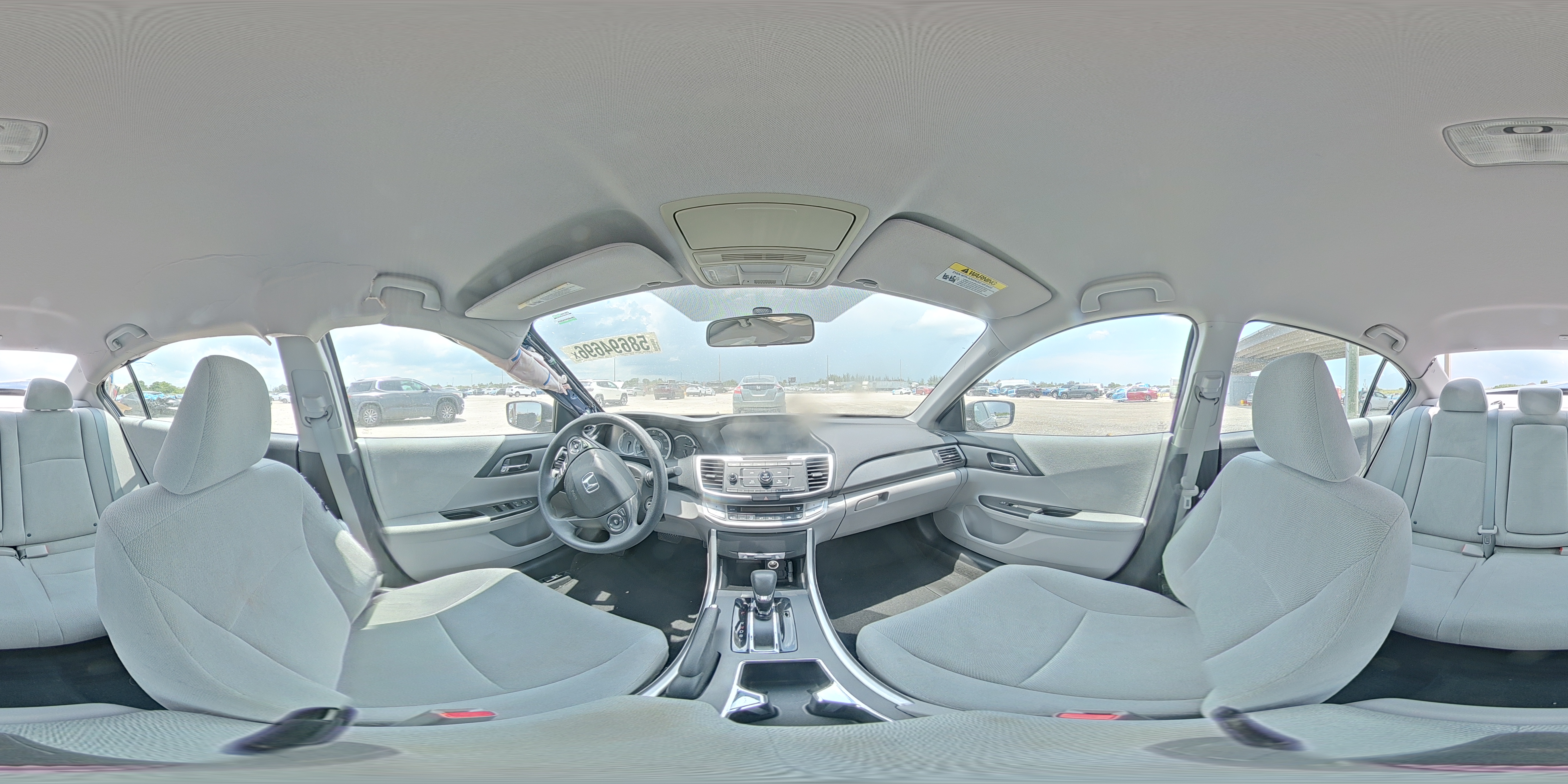 2013 Honda Accord Lx Blue vin: 1HGCR2F37DA151676