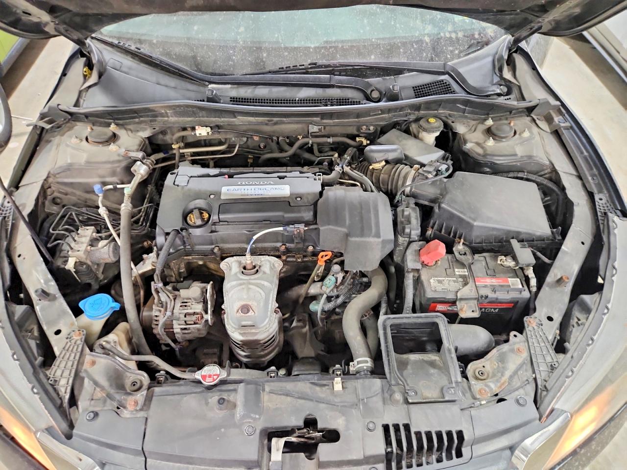 2013 Honda Accord Lx Black vin: 1HGCR2F37DA182264