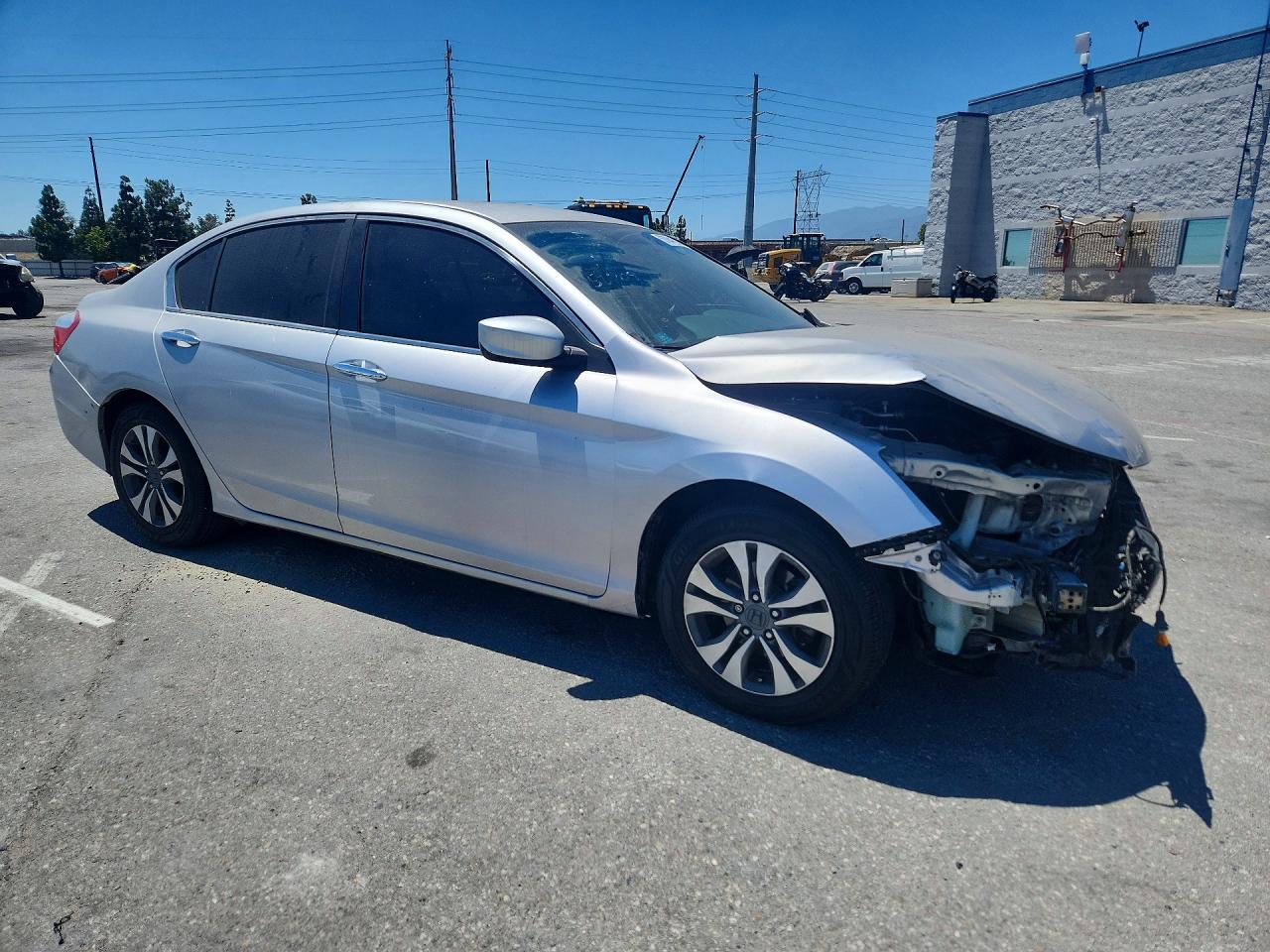 2013 Honda Accord Lx Серебряный vin: 1HGCR2F37DA191336