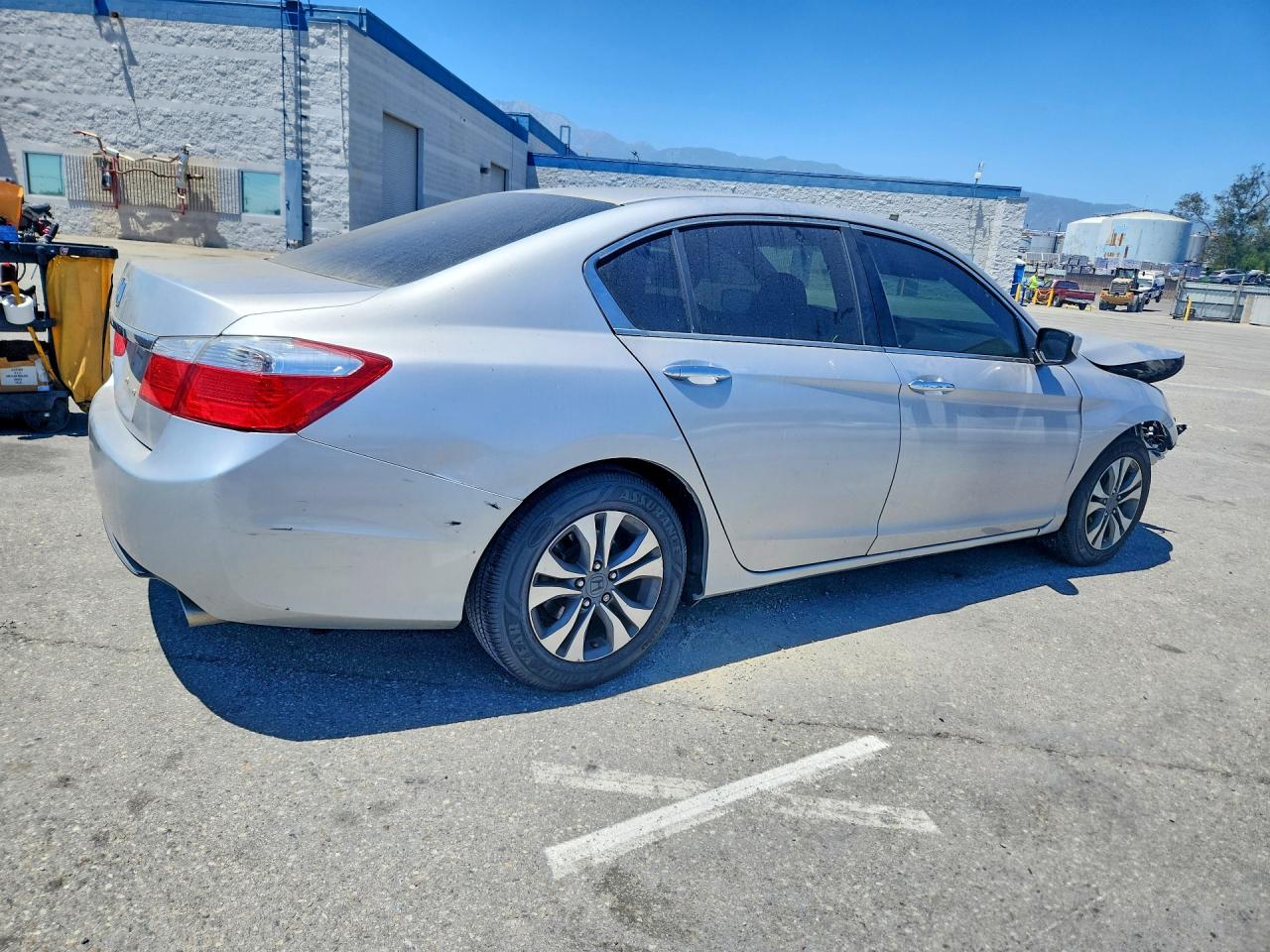 2013 Honda Accord Lx Серебряный vin: 1HGCR2F37DA191336