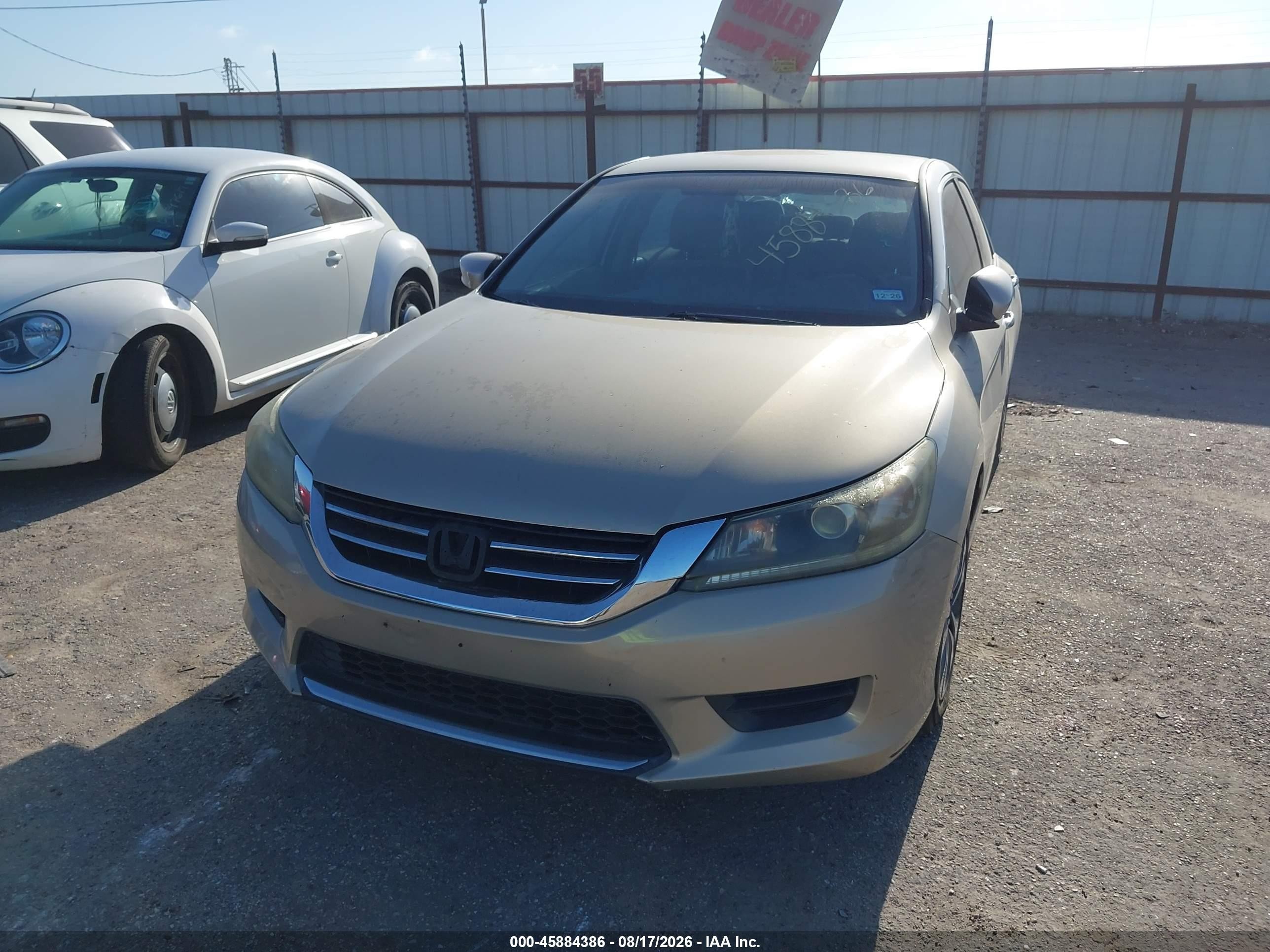 2013 Honda Accord Lx Золотой vin: 1HGCR2F37DA195693