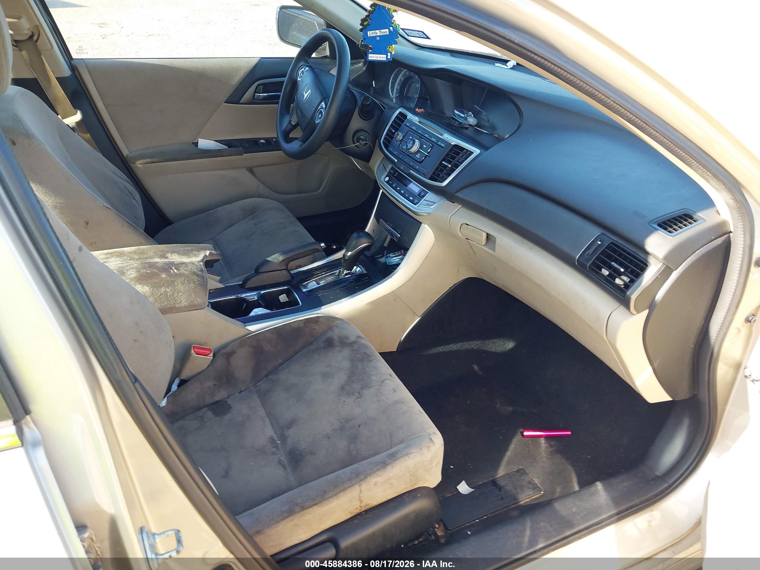 2013 Honda Accord Lx Золотой vin: 1HGCR2F37DA195693