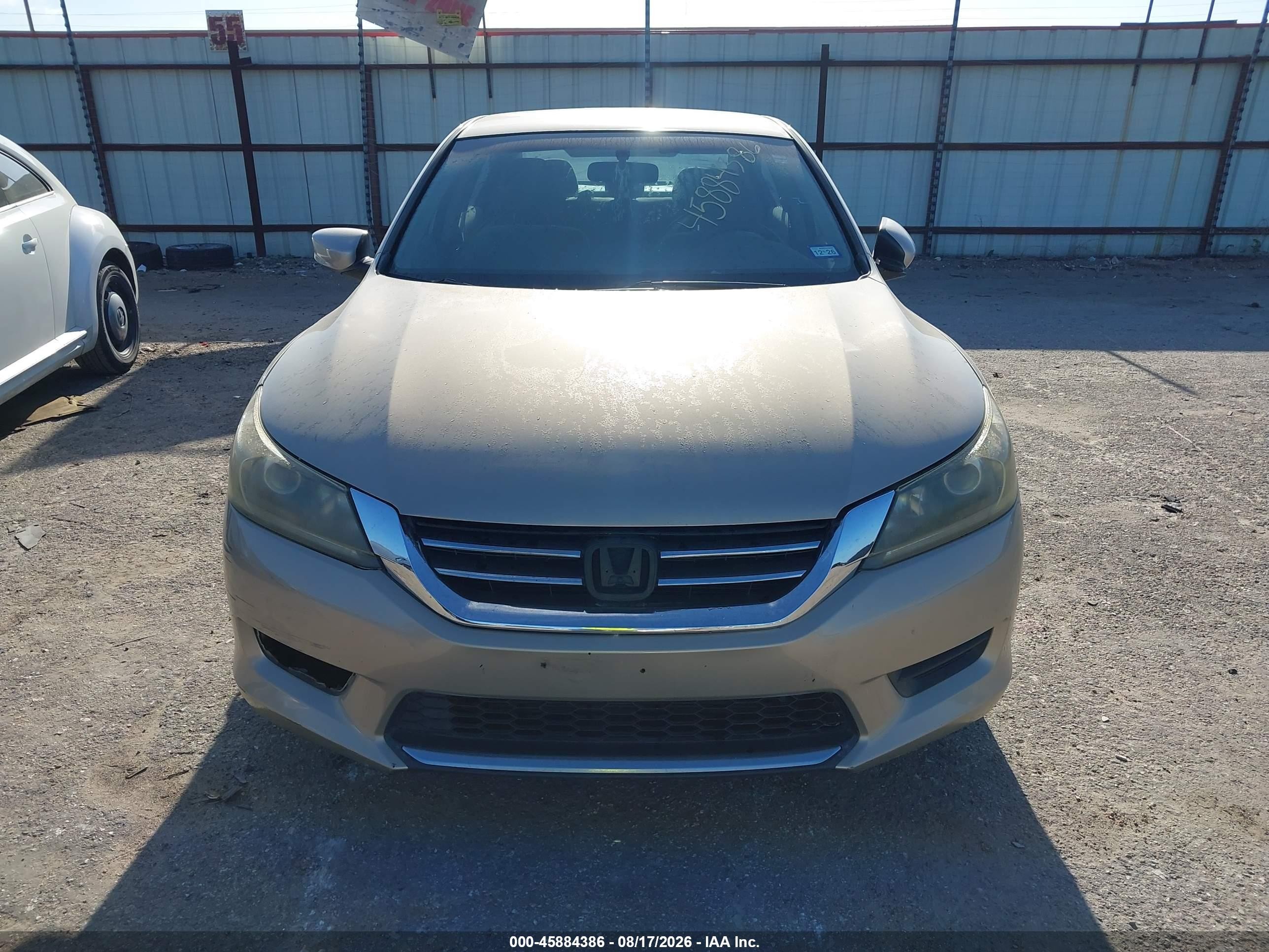 2013 Honda Accord Lx Золотой vin: 1HGCR2F37DA195693