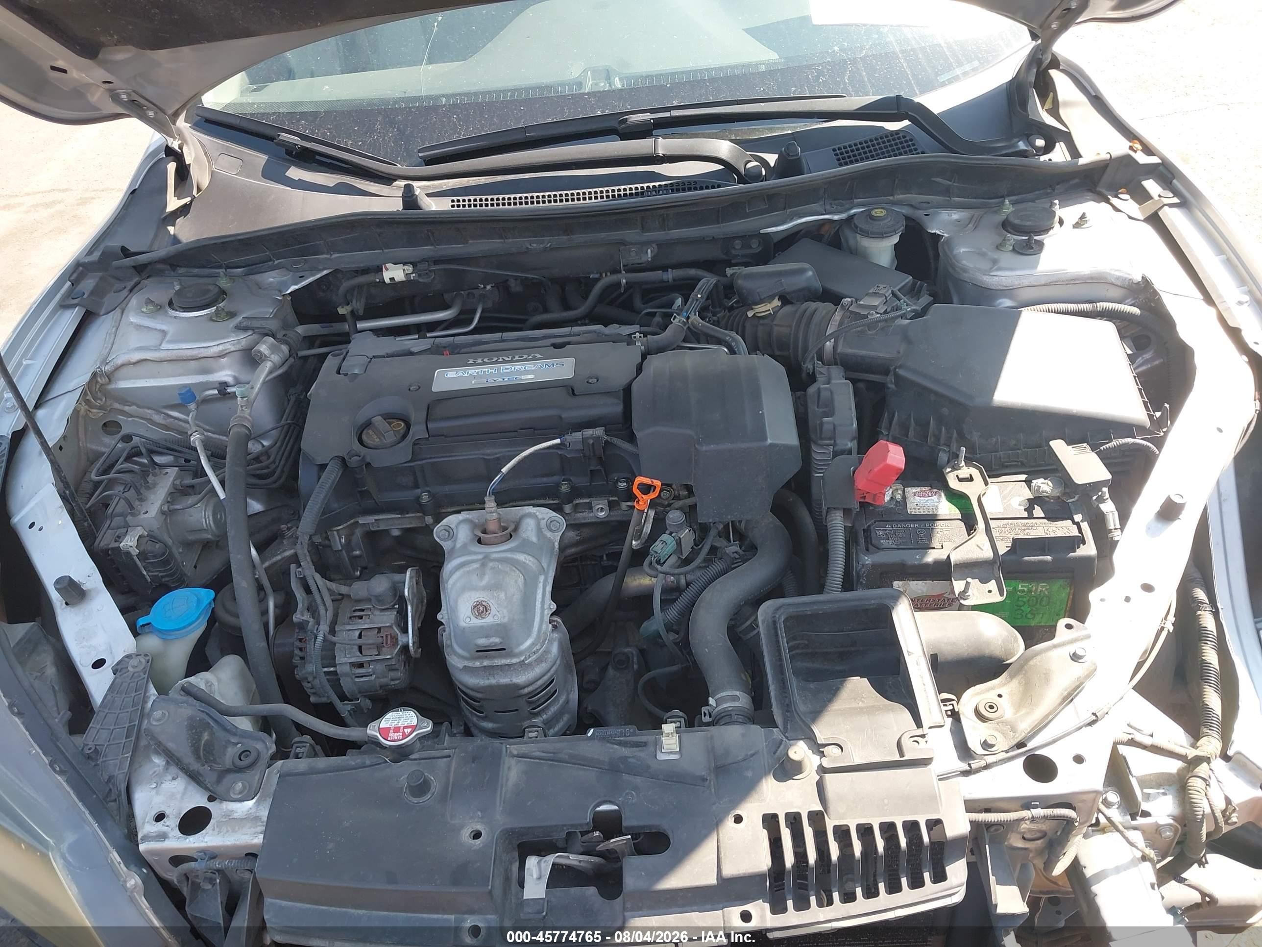 2013 Honda Accord Lx Silver vin: 1HGCR2F37DA195919