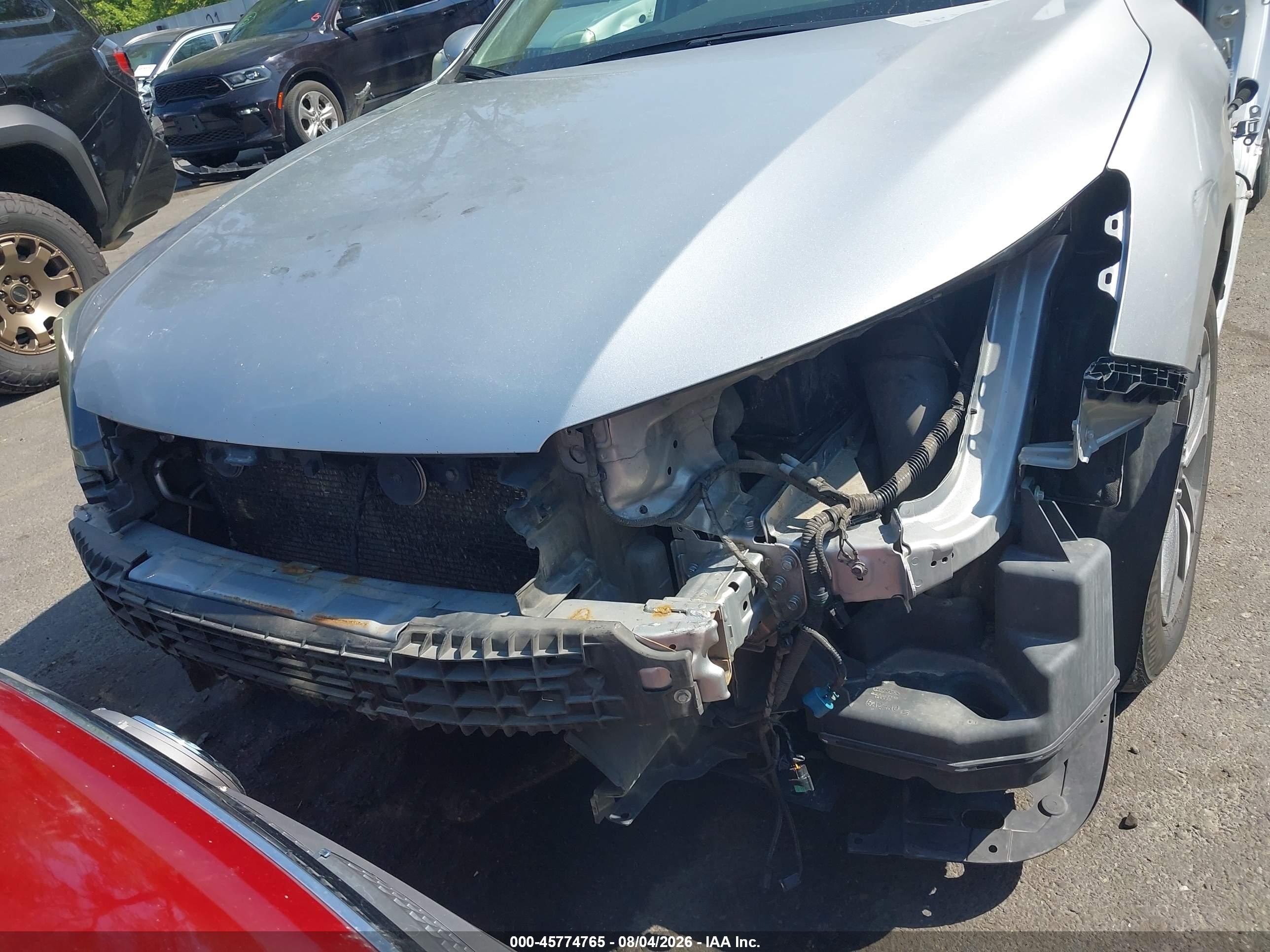 2013 Honda Accord Lx Silver vin: 1HGCR2F37DA195919